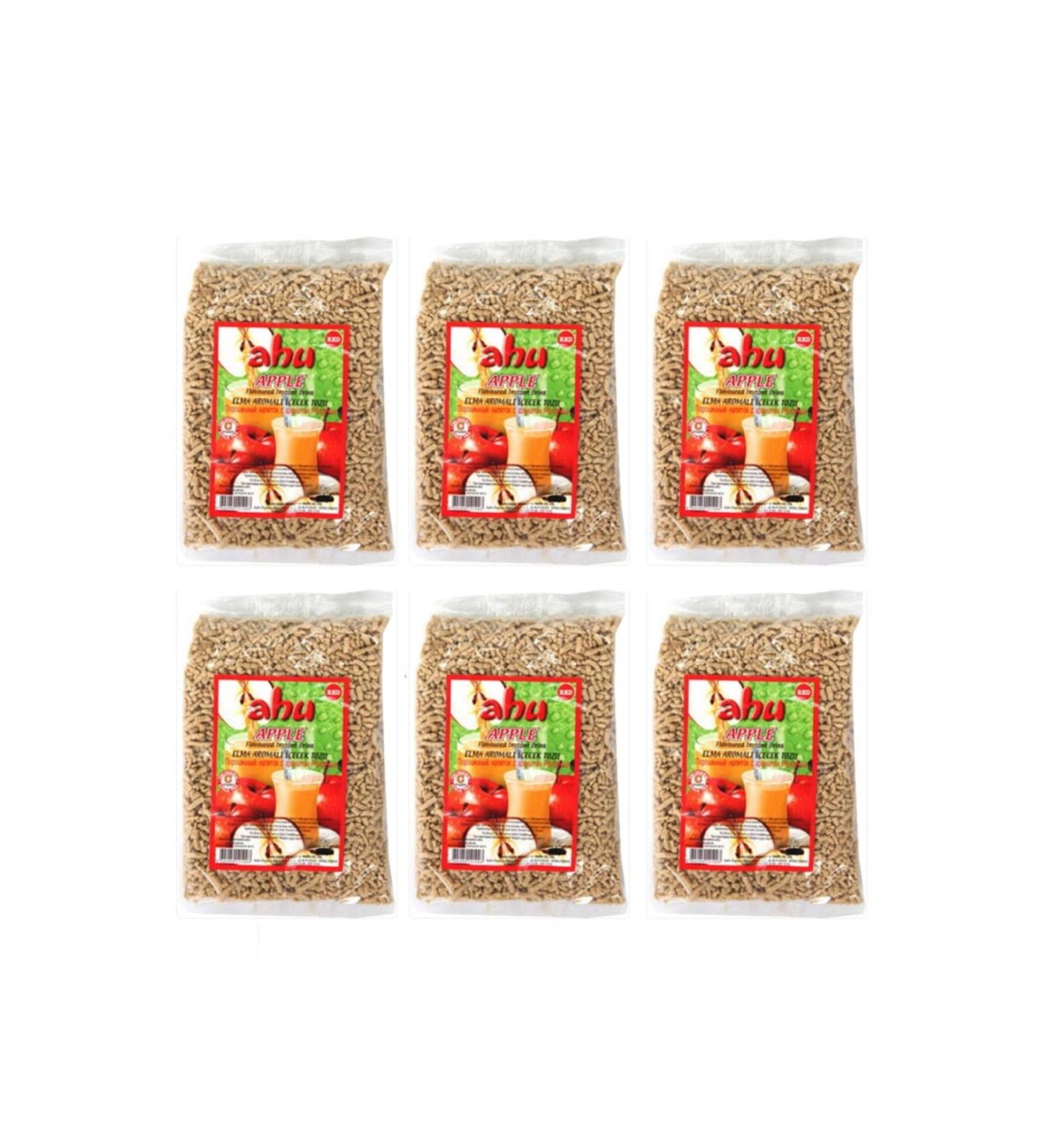 AHU Apple Flavored Granulated Drink - 250 gr x 6 Pieces