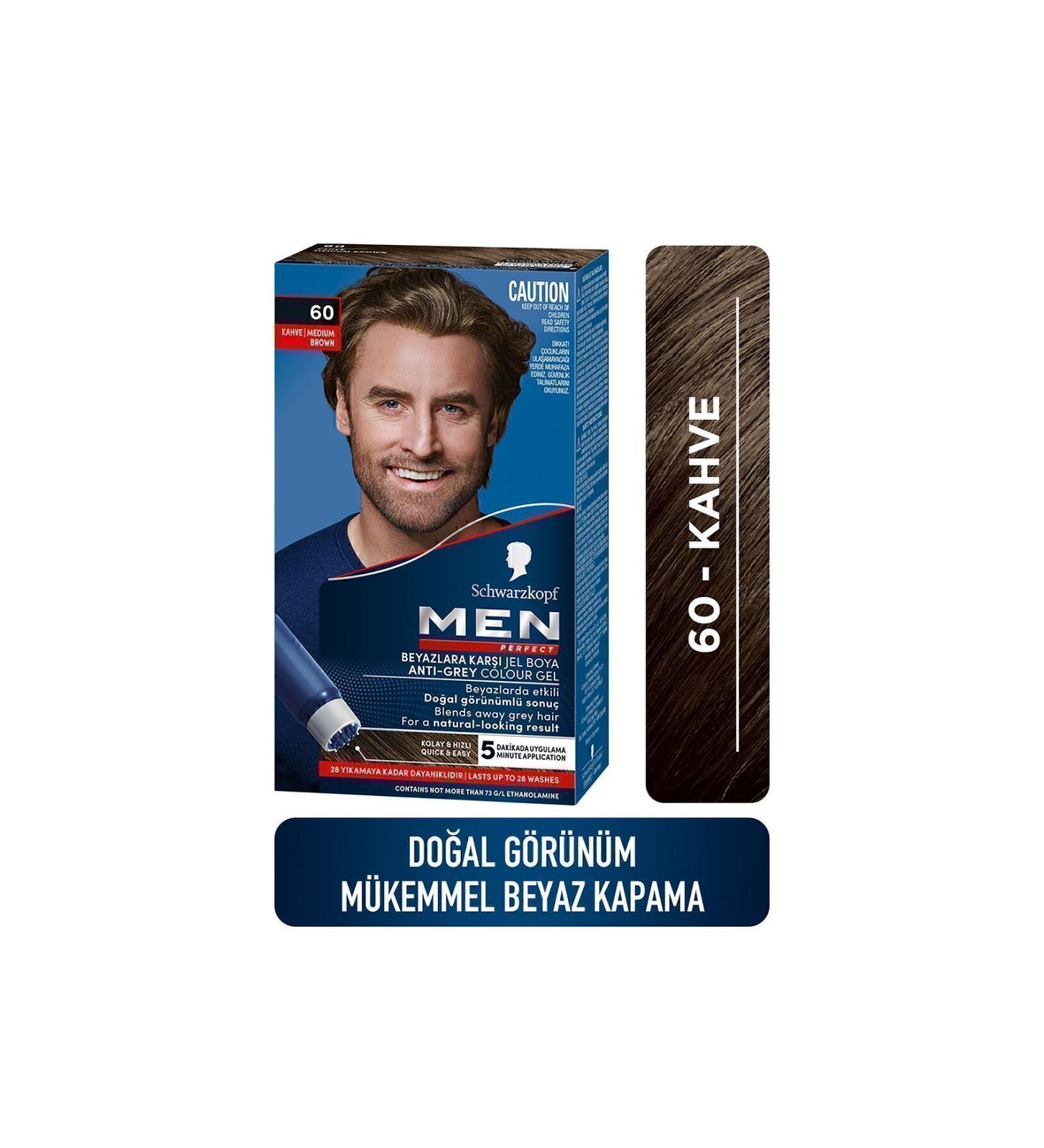 Men Perfect Hair Dye 60 - Brown