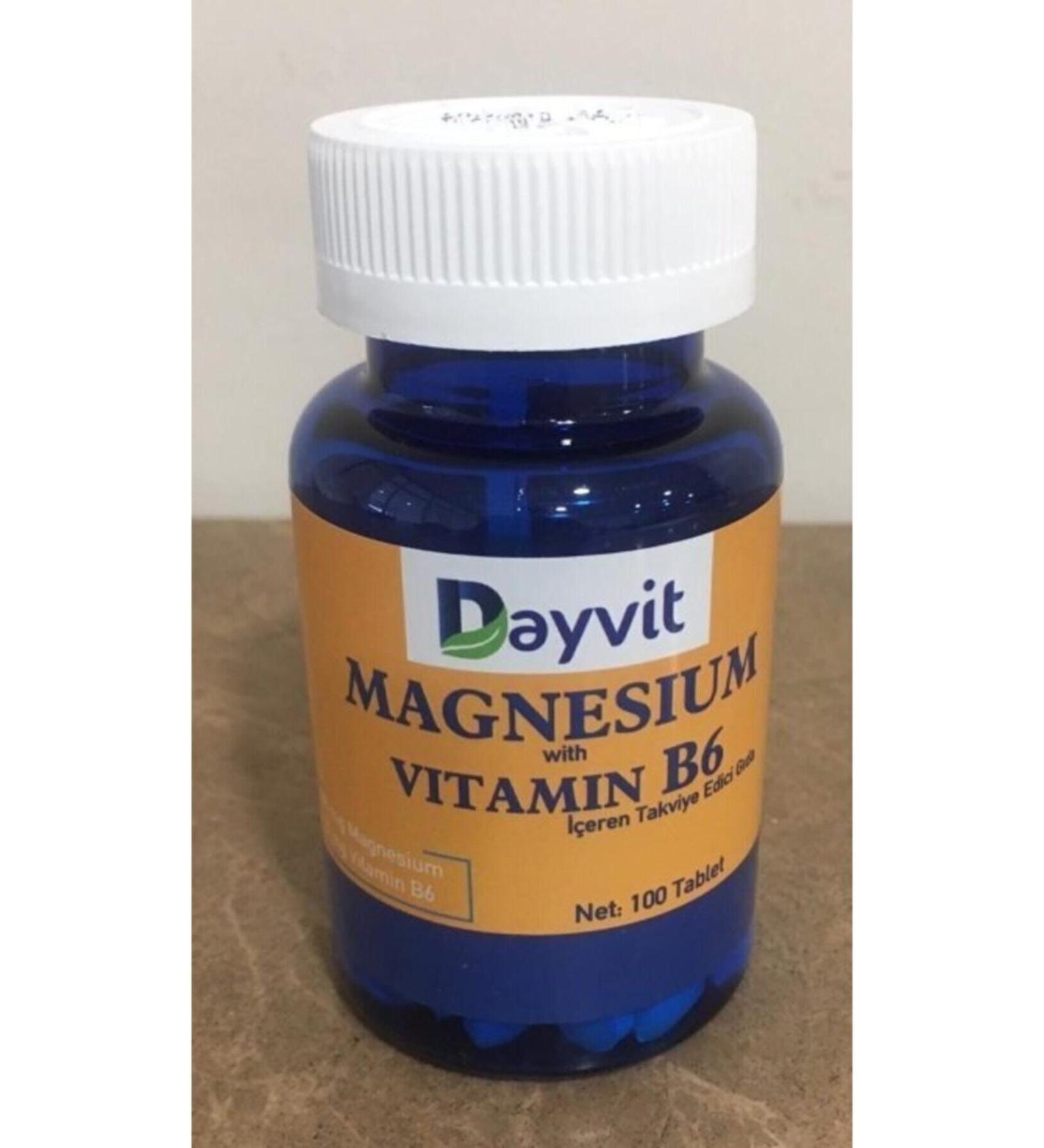 Dayvit Dayvit Magnesium Vitamin .b6 100 Tb.