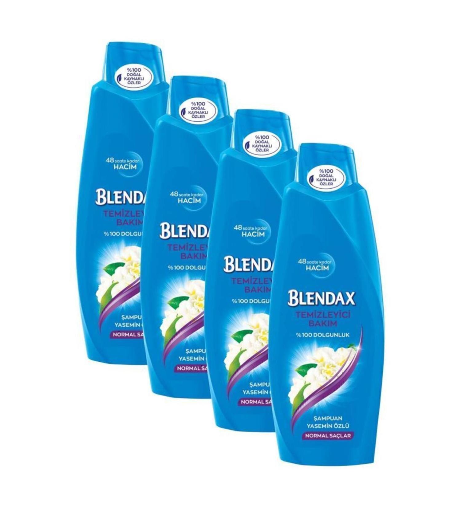 Blendax Cleansing Jasmine Essence Shampoo 500 ml X 4 Pieces - Buy Online on GoSupps.com
