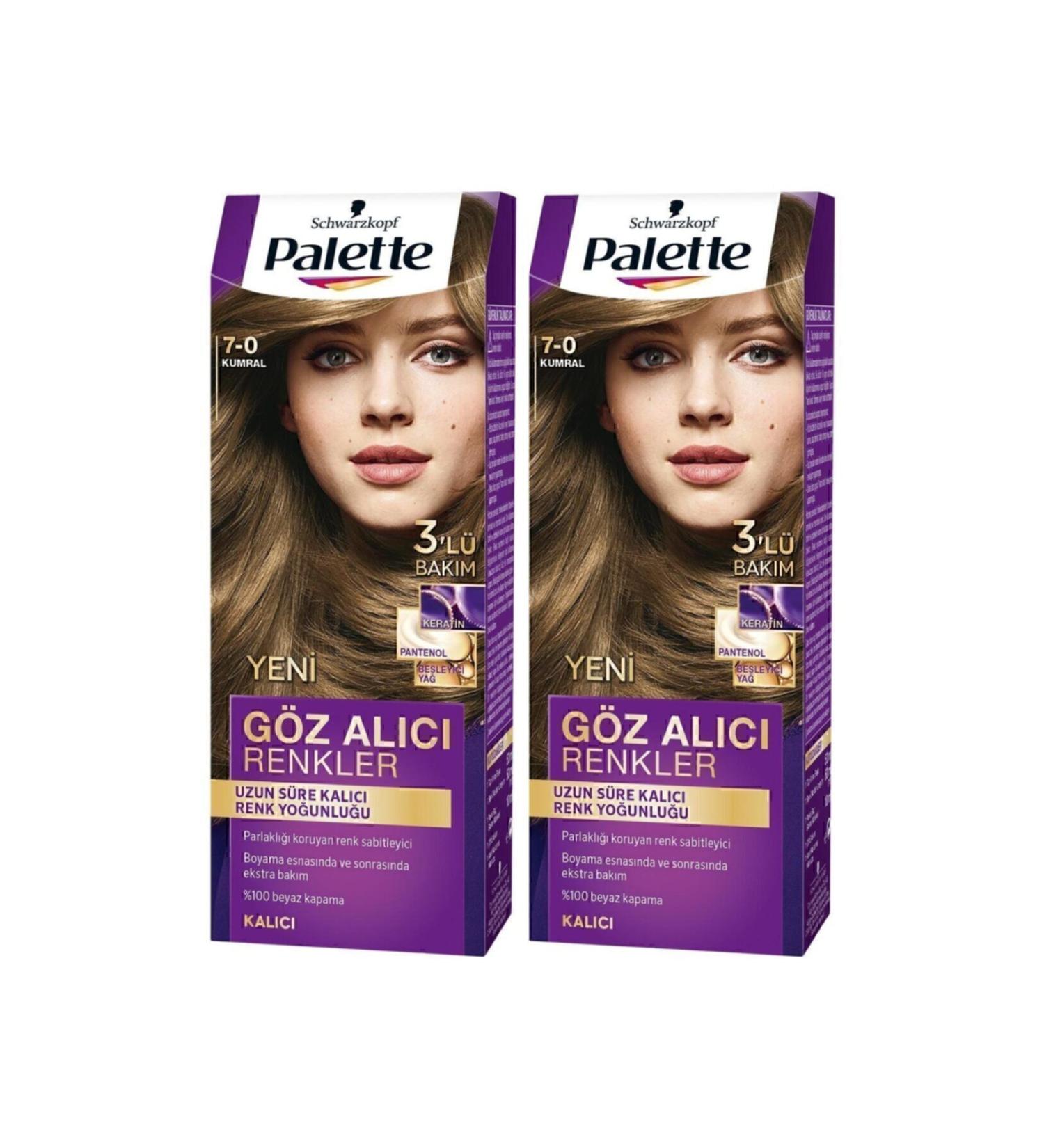 Eye-Catching Colors in Palette 7-0 Blonde X 2 Pieces - Buy Online on GoSupps.com