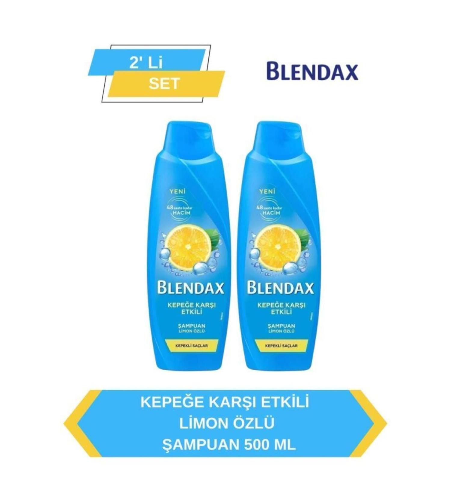 Blendax Shampoo 500 Ml Anti-Dandruff Effective X2