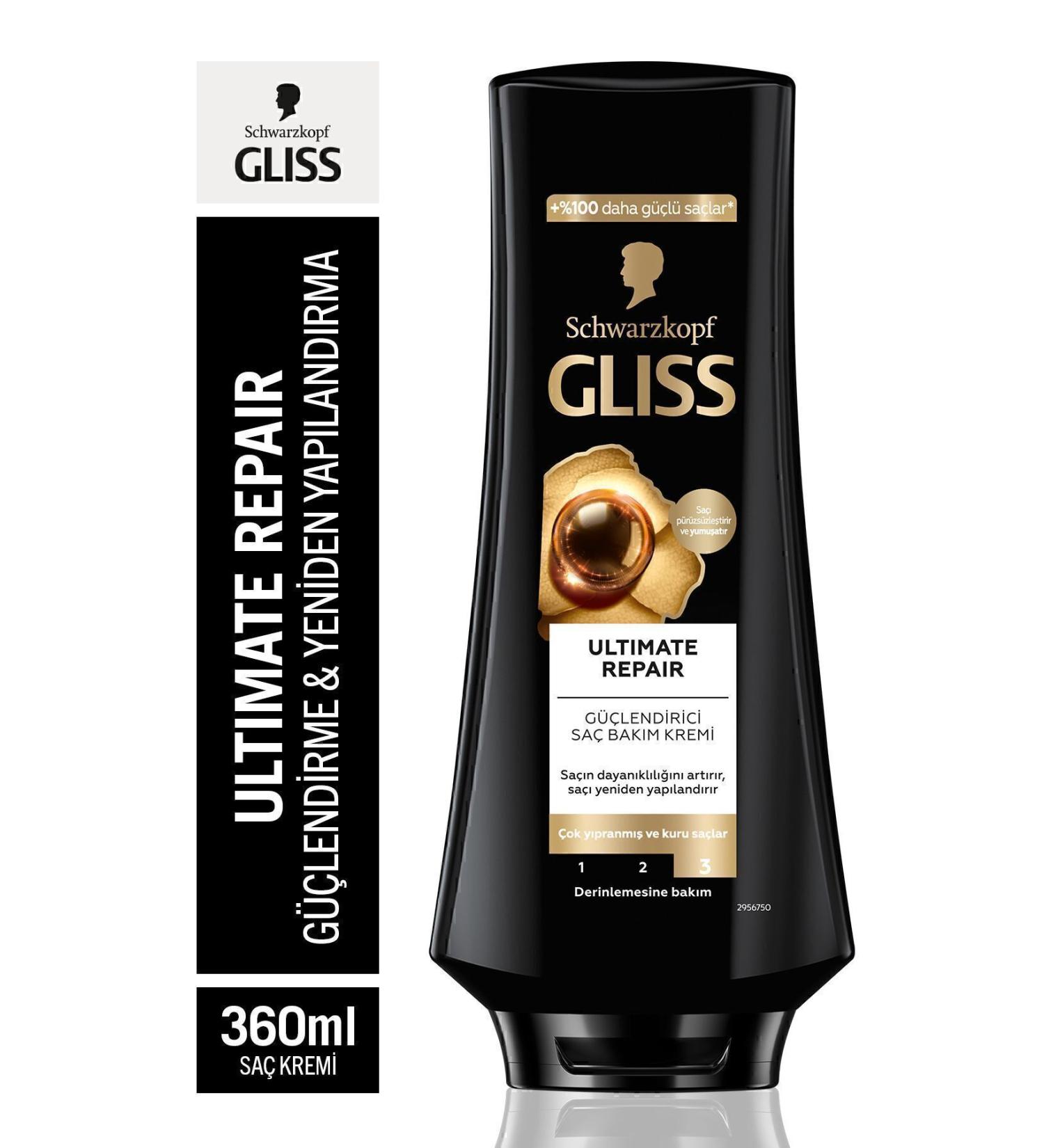 Gliss Ultimate Repair Conditioner 360 ML - Buy Online on GoSupps.com