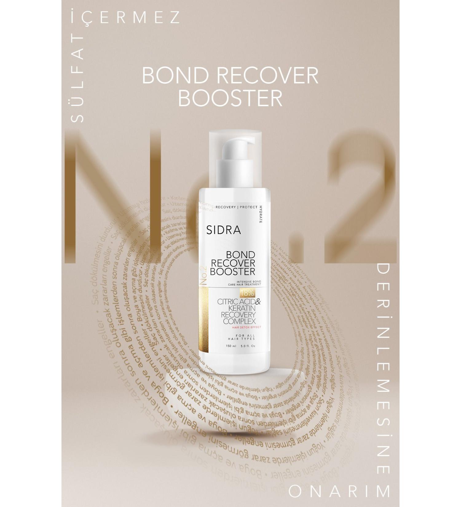 SIDRA PROFESSIONAL BOND S dra No.2 Bond Recover Booster 150 Ml - Buy Online on GoSupps.com