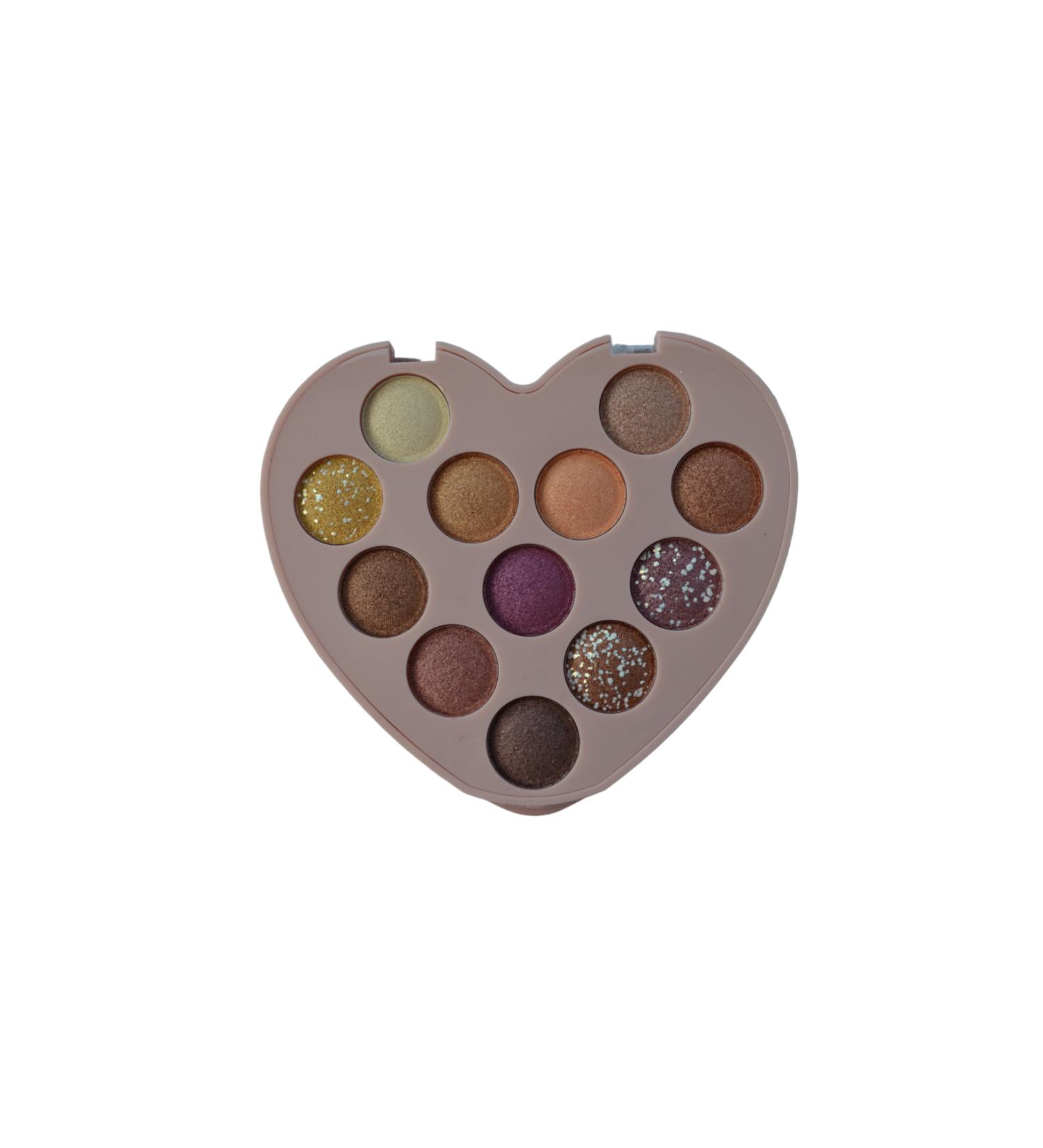 RS Ronassi Cosmetics Eyeshadow Palette with Heart
