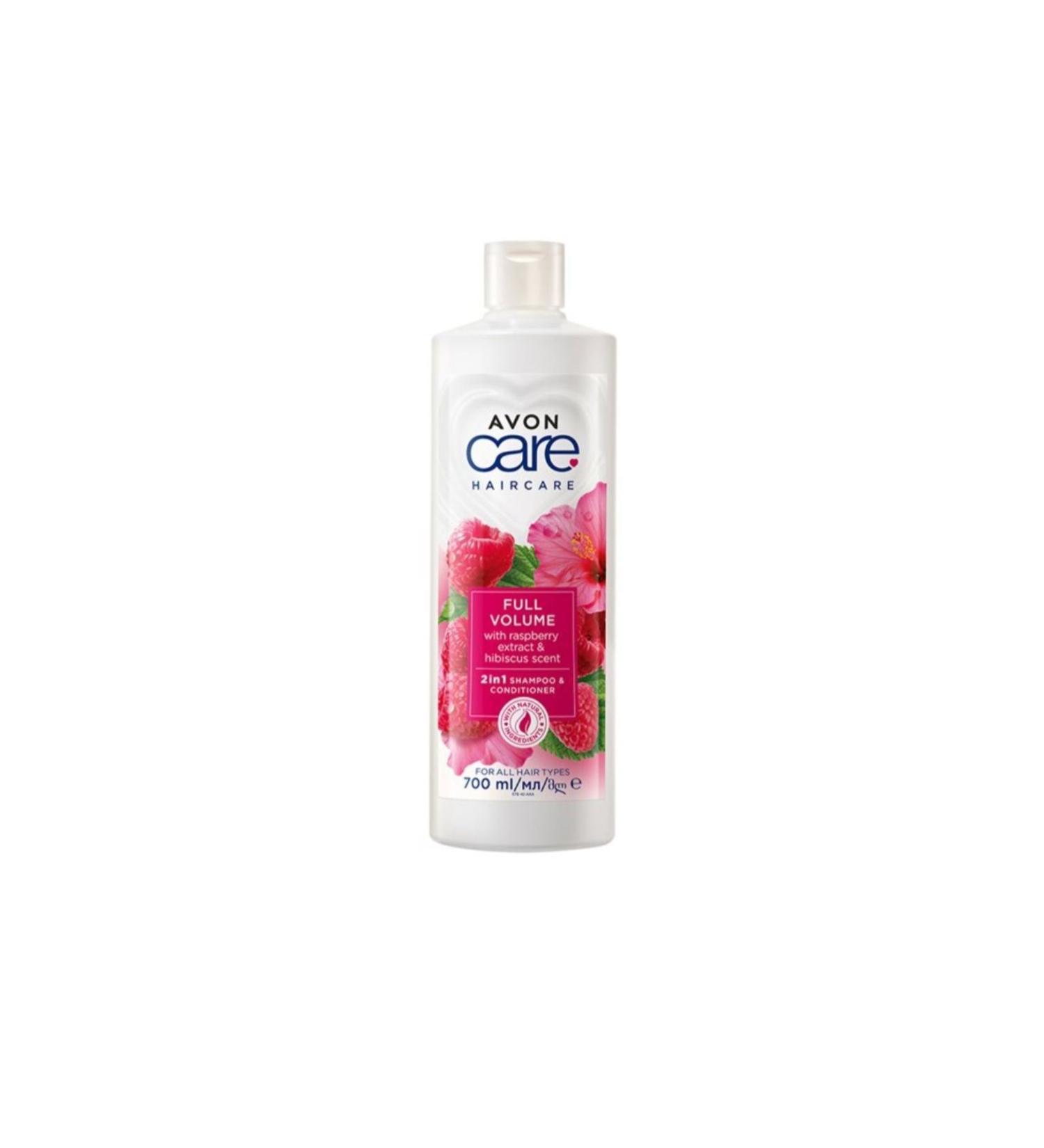 TSN Care Raspberry and Hibiscus Extracts 2 in 1 Shampoo and Conditioner 700ml