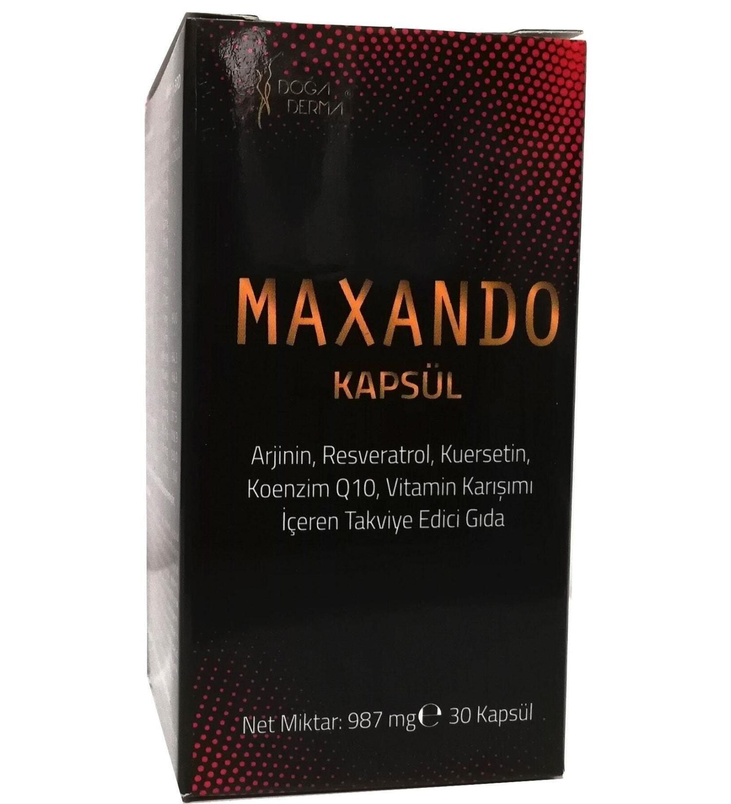 NATURE DERMA Maxando 30 Capsules