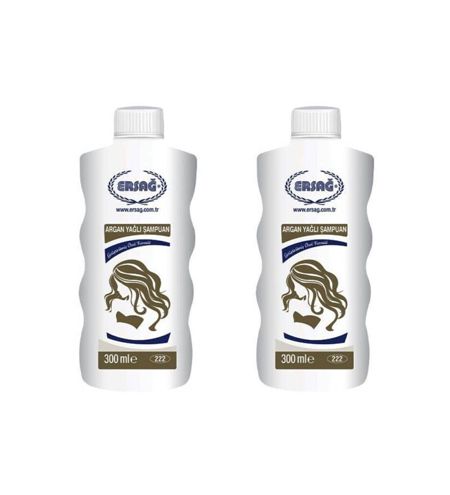 Ersa Argan Oil Shampoo 300 ml 2 Pieces