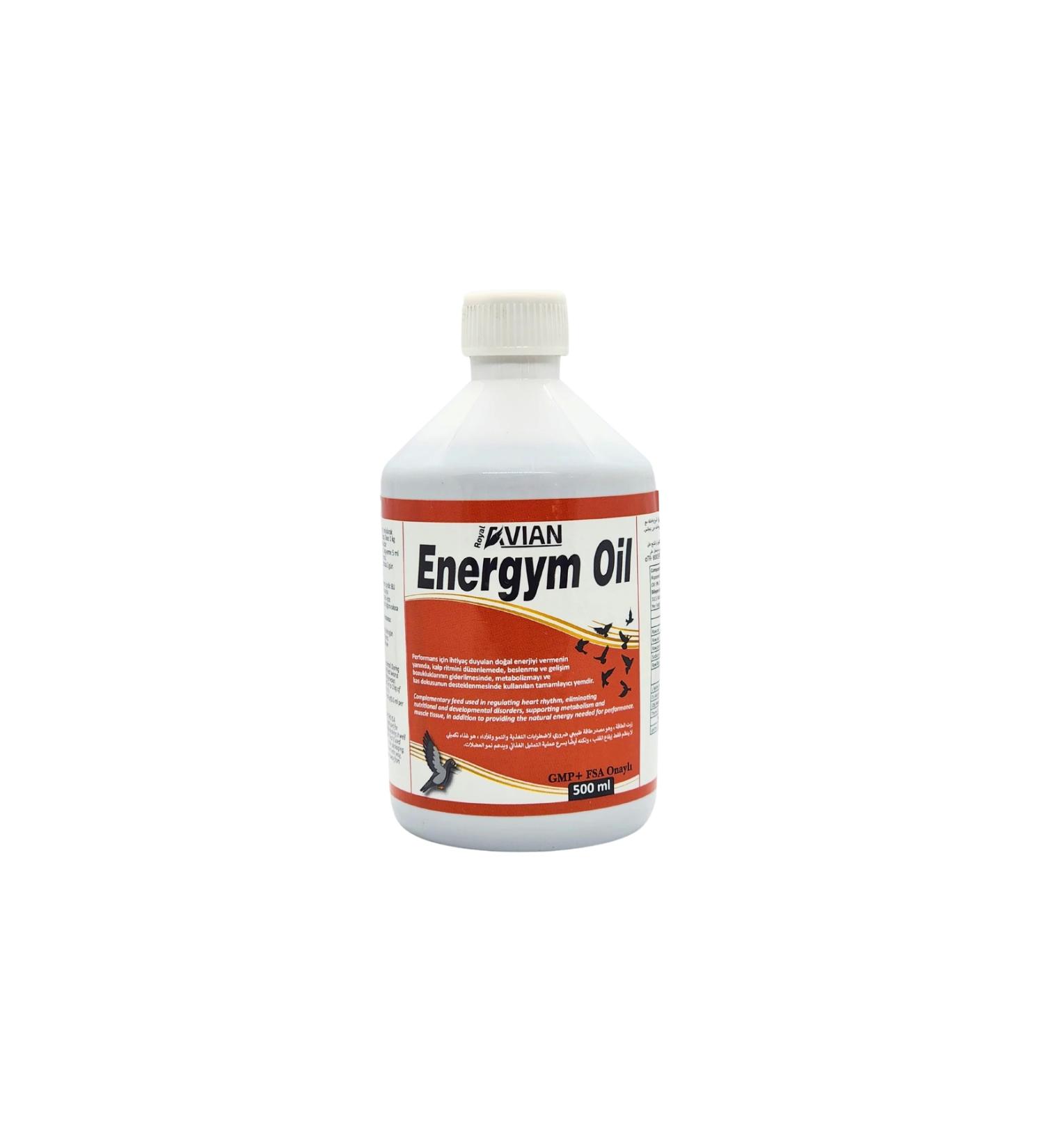 Royal la Royal la Energym Oil 500 Ml. High Quality Oils for Pigeons and Cage Birds
