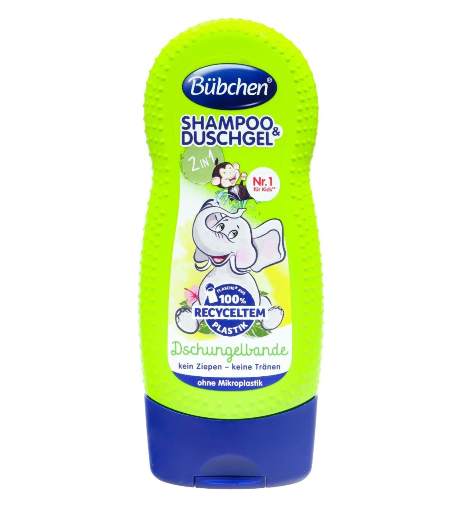 B bchen Children's Shampoo & Shower Gel 2 In 1 Dschungelbande 230 Ml