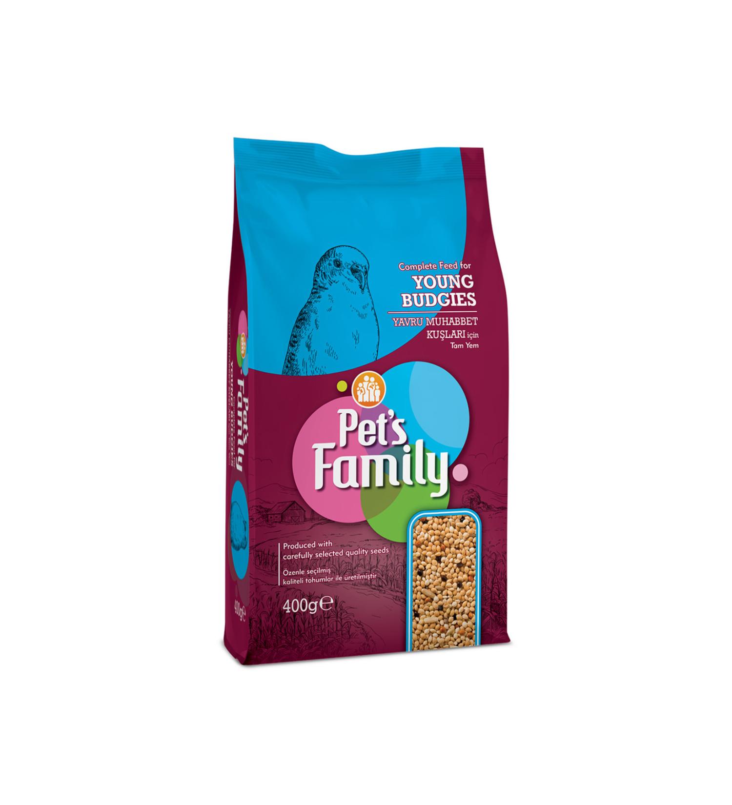 Pets Family Pets Family Kitten Budgie Food 400g 451121