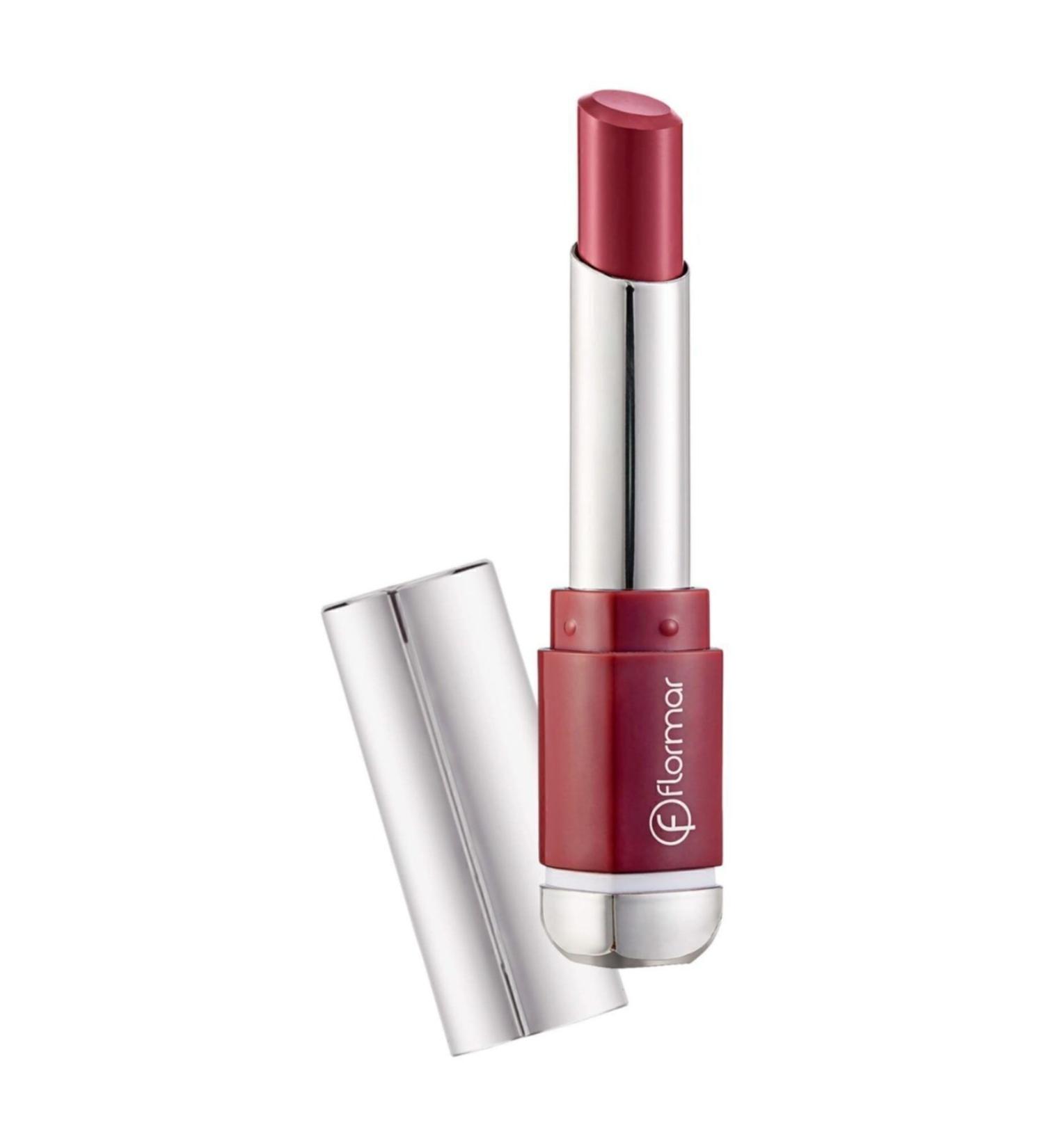 Flormar Satin Textured Stick Lipstick - Prime N Lips Lipstick - 006 Cherry Blossom-8690604364374