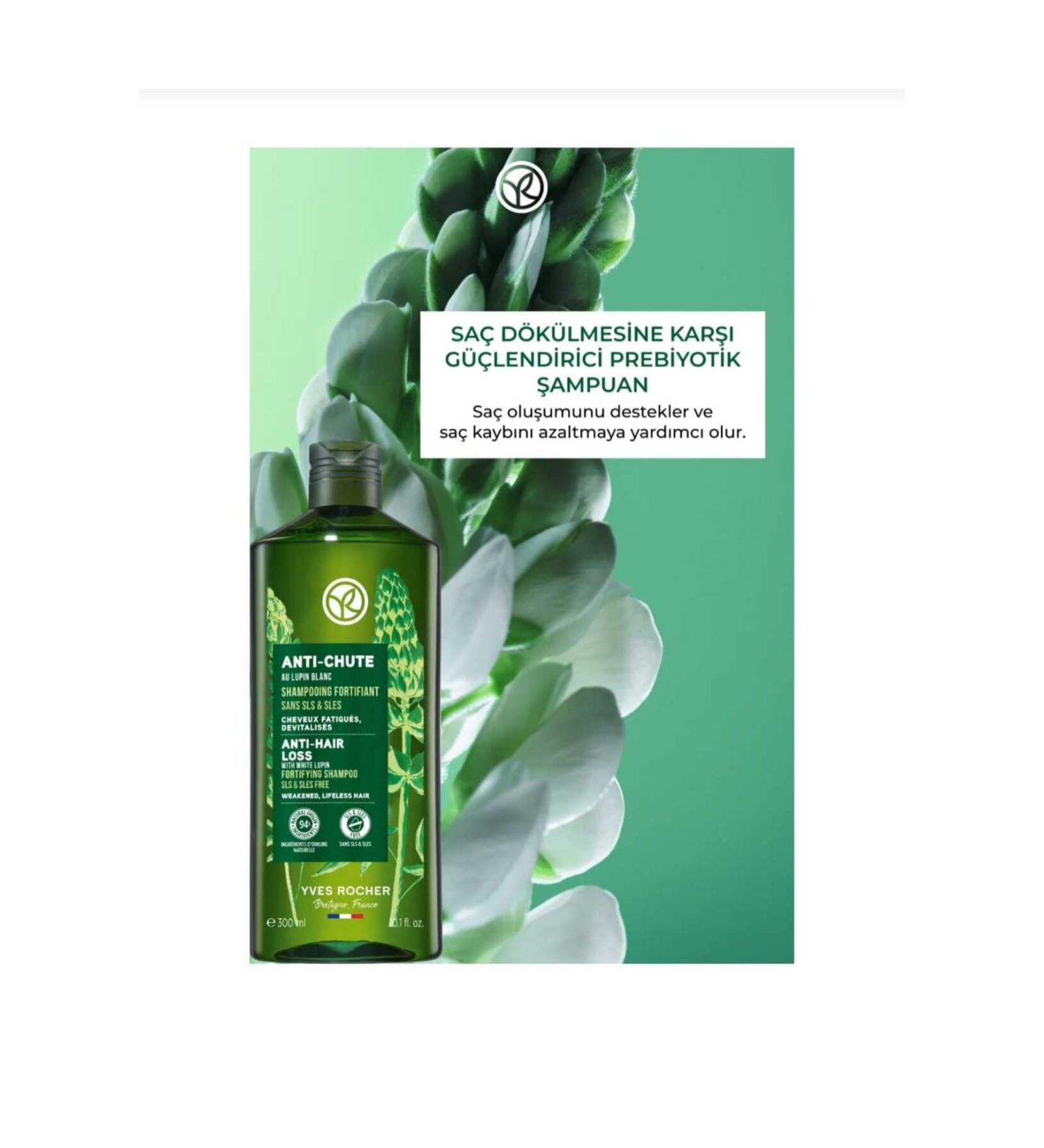 Yves Rocher Prebiotic Shampoo - Anti-Hair Loss / Anti-Chute - Buy Online on GoSupps.com