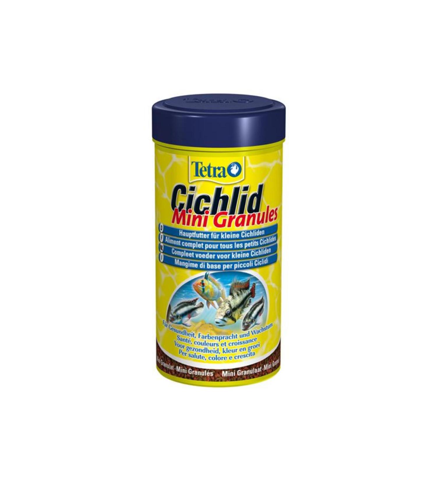 Tetra Cichlid Mini Granules Fish Food 250 ml