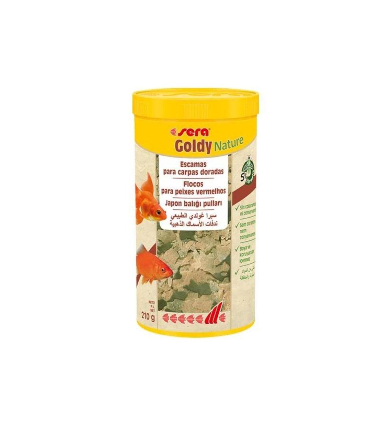 Sera Goldy Nature Flakes 1000ml 210gr