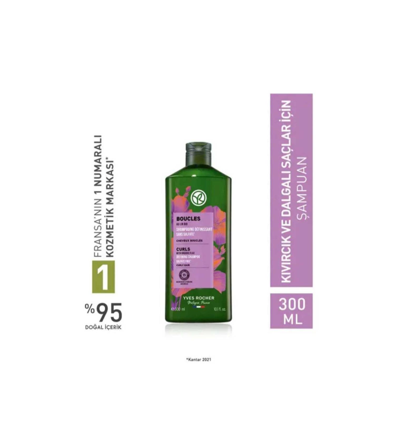 Yves Rocher Curl Defining Shampoo for Curly and Wavy Hair (Boucle) - Buy Online on GoSupps.com