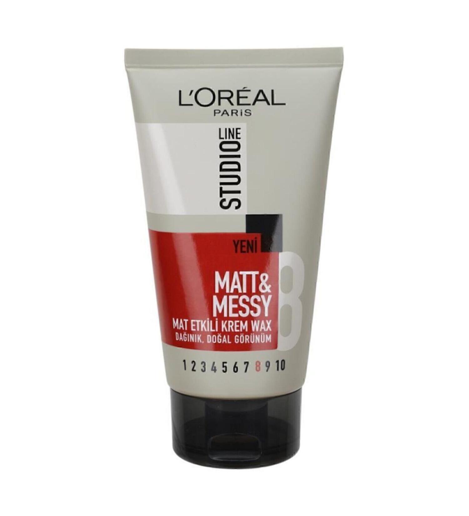 L'Oreal Paris L'or al Paris Studio Line Matt & Messy Matte Effect Cream Wax