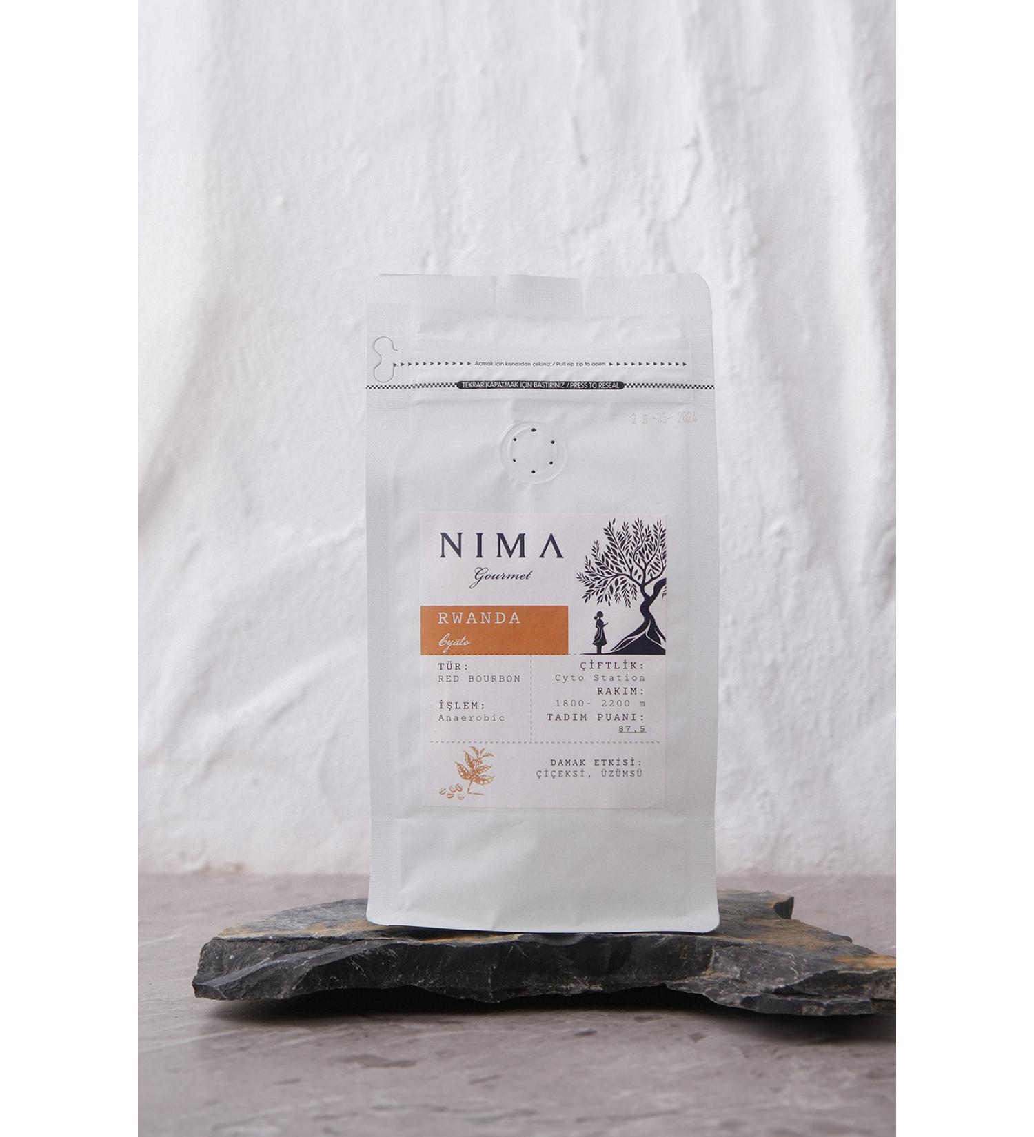 Nima Gourmet Rwanda Coffee Beans 250 gr