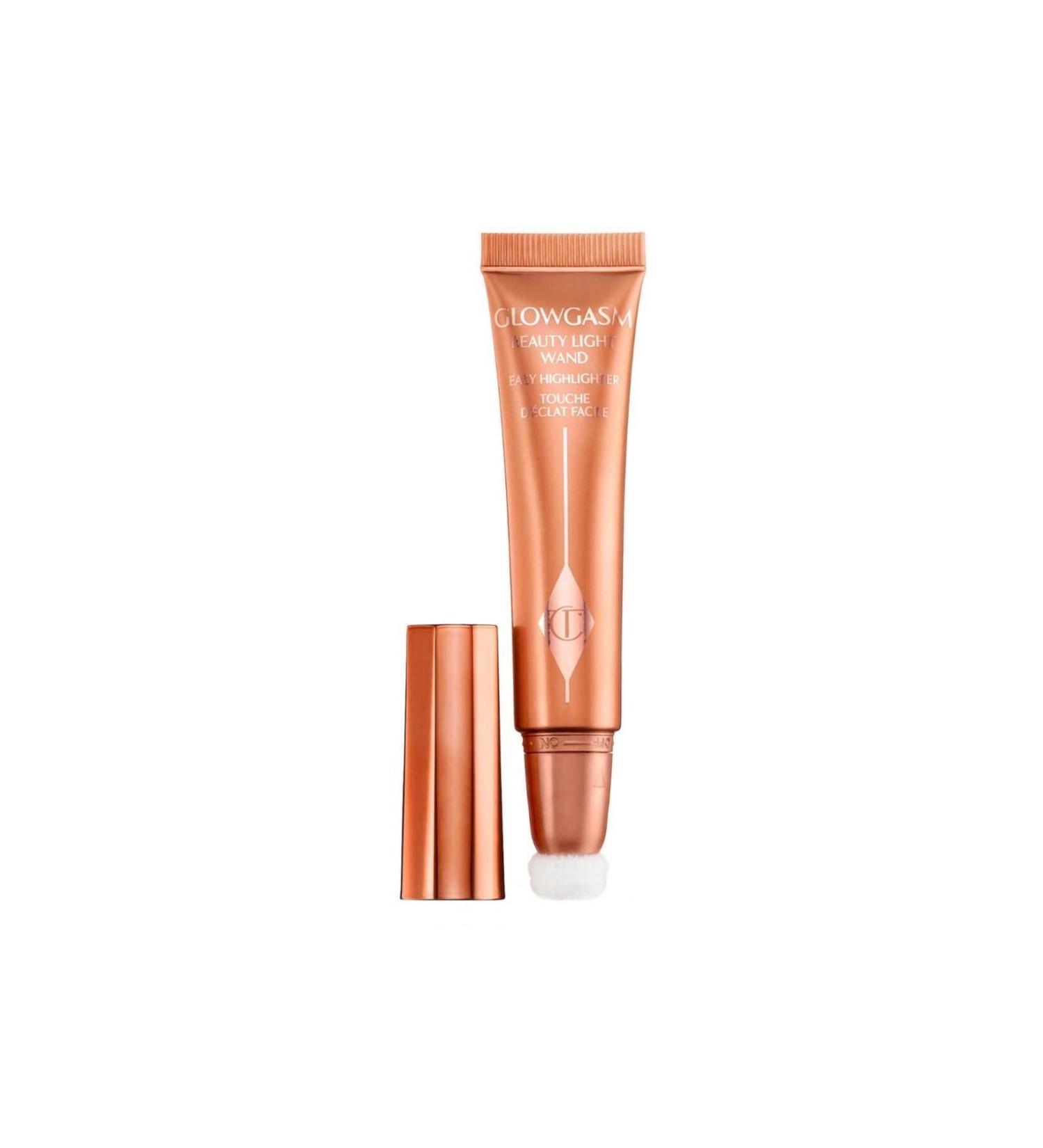 Charlotte Tilbury Glowgasm Beauty Light Wand Liquid Illuminator PEACHGASM 12ml Pinkestcosmetics