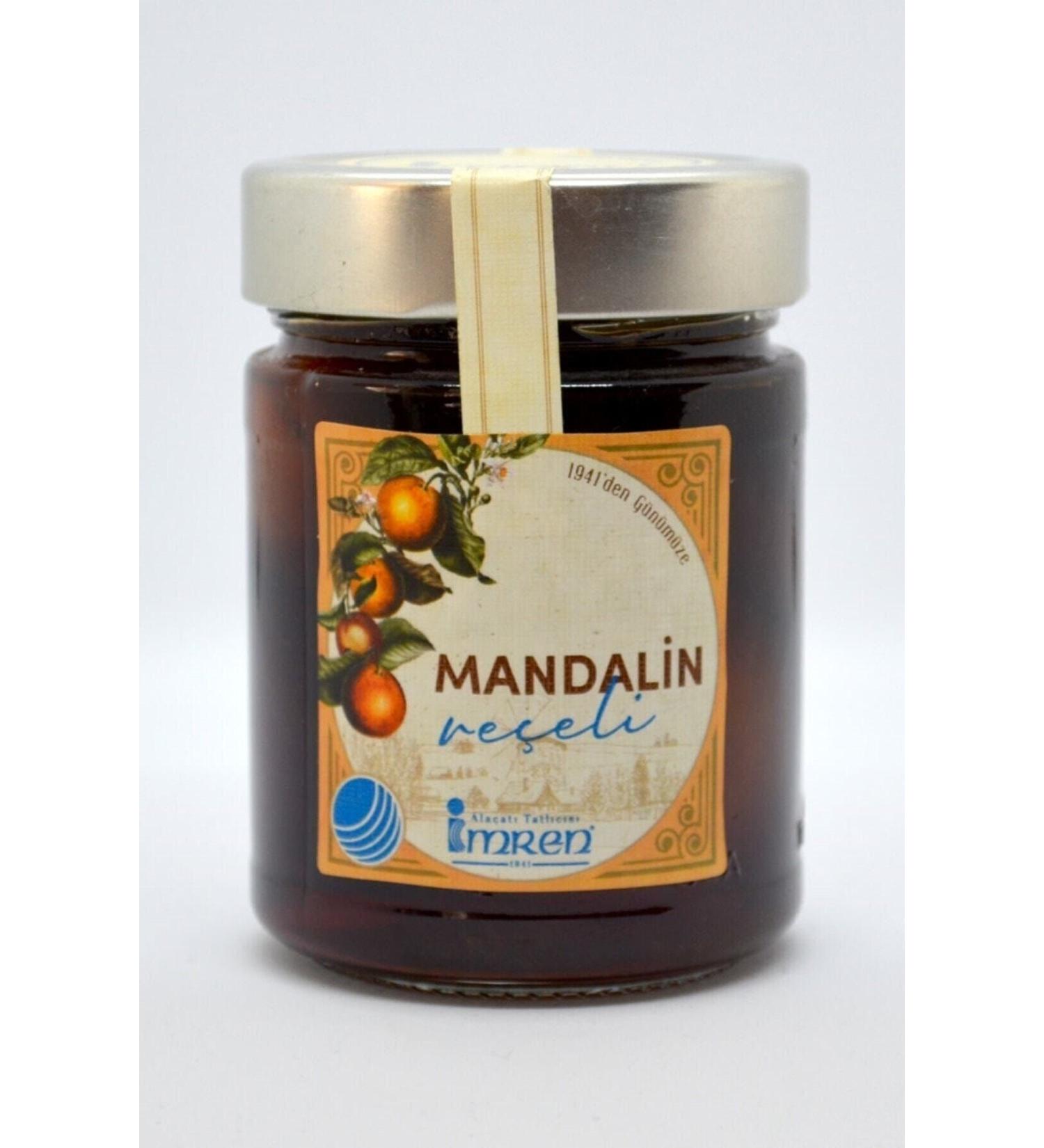 IMREN ALACATI DESSERT & GUM Imren Alacati Sugar-Free Tangerine Jam 320gr