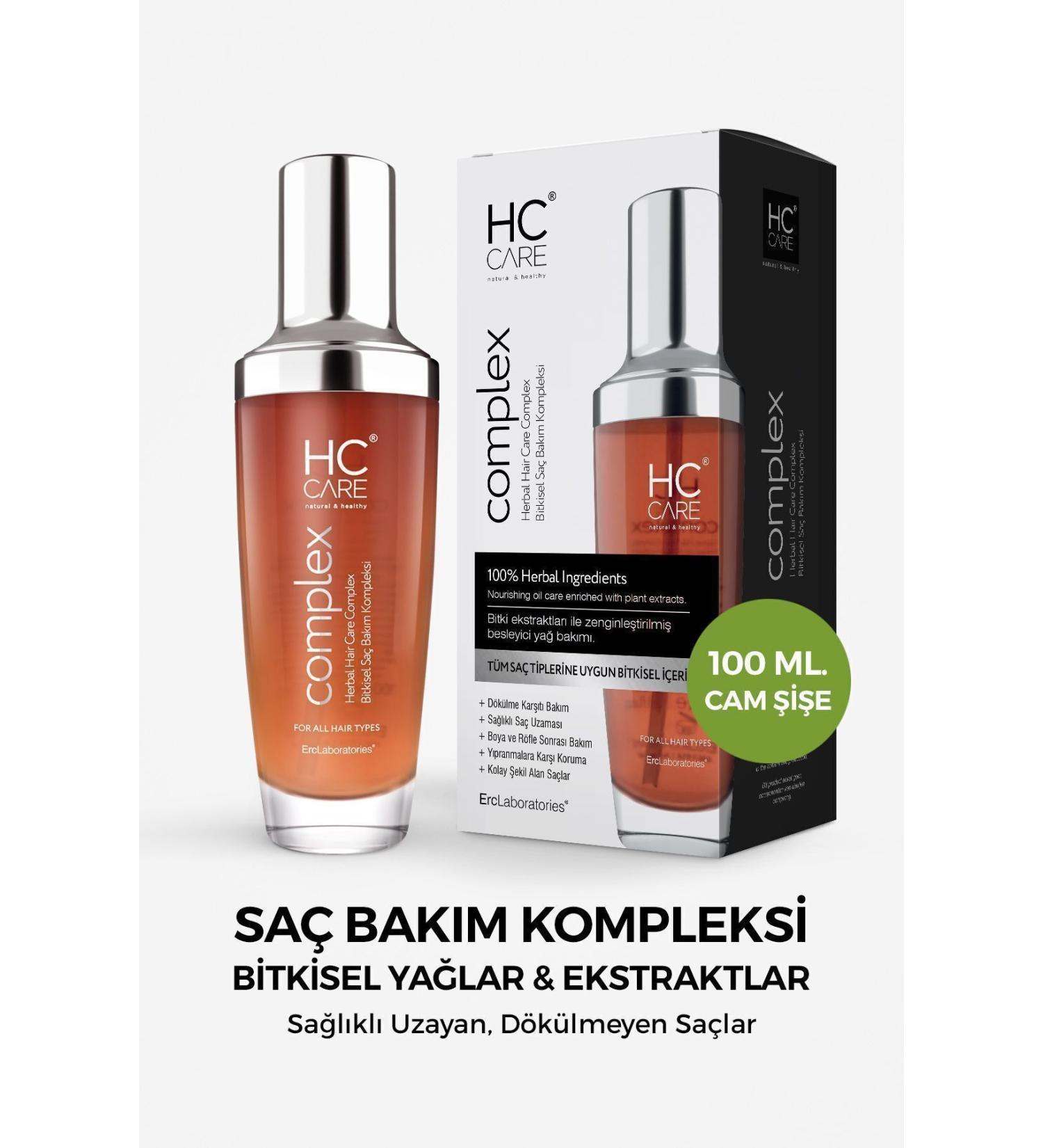 HC Care Complex Herbal Hair Care Complex - 100 ml - Buy Online on GoSupps.com