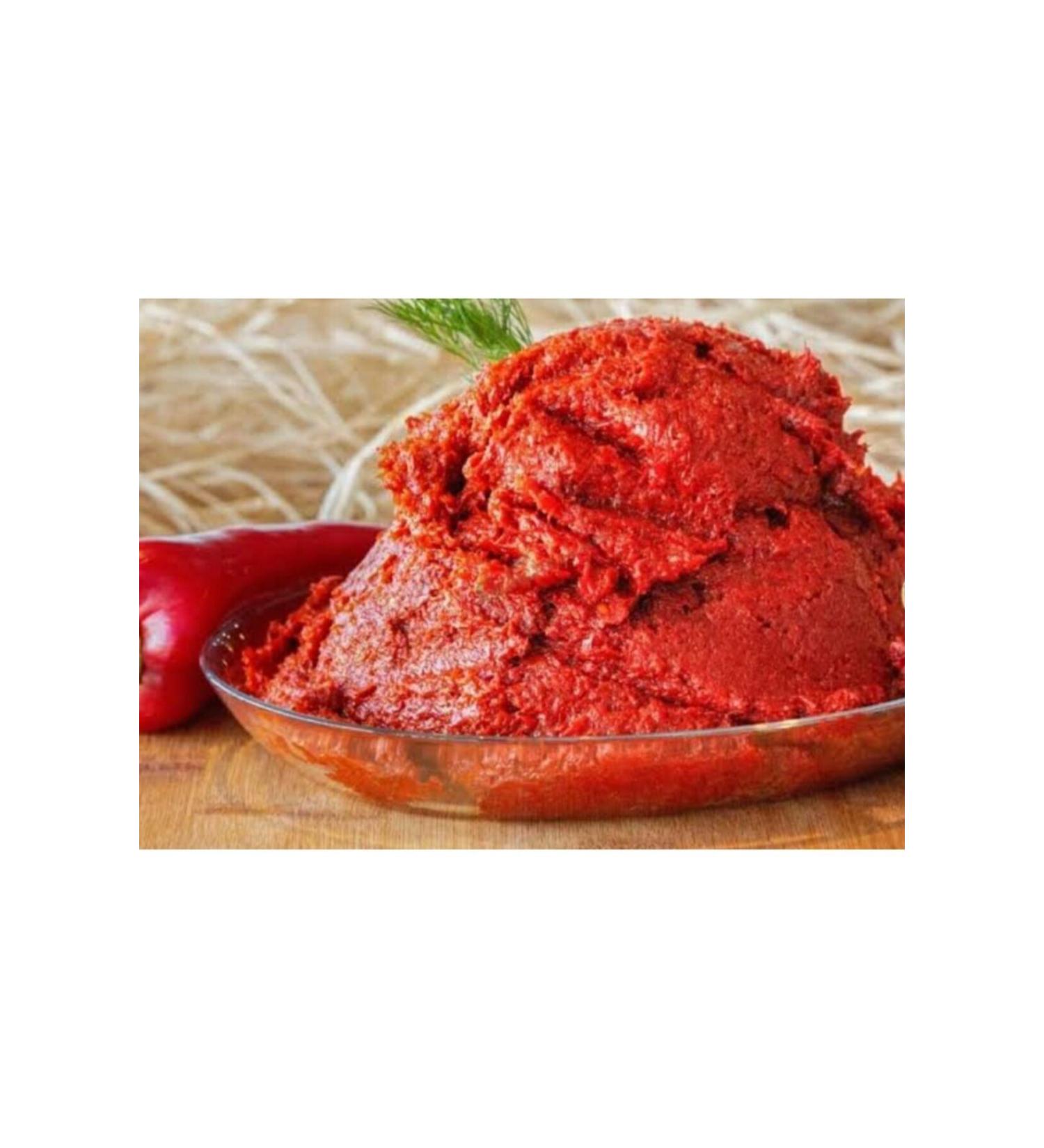 attarrifatcanhatayylocal Natural Homemade Pepper Paste 2 Kg Medium Hot