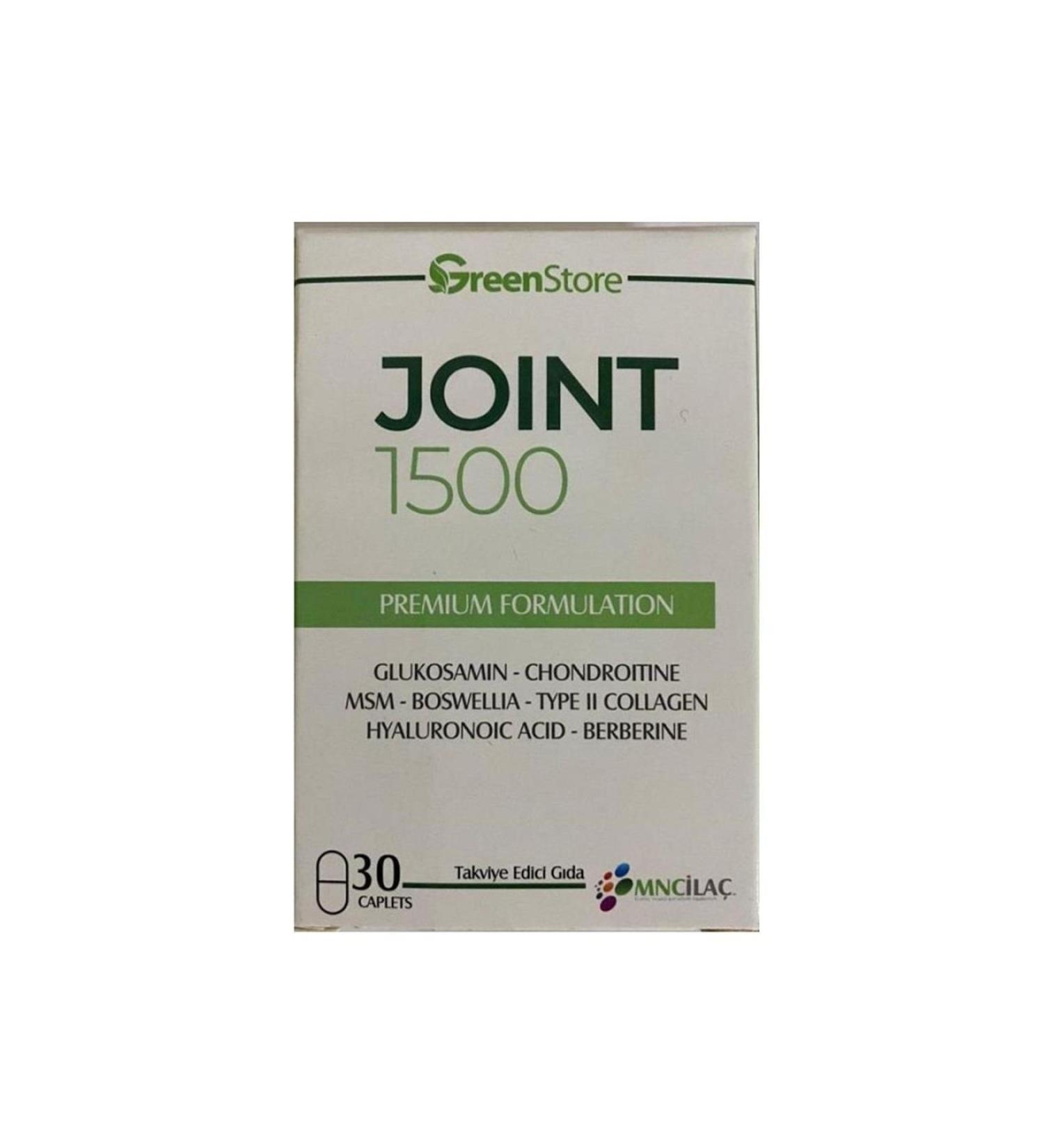 Green Store Joint 1500 30 Tablets