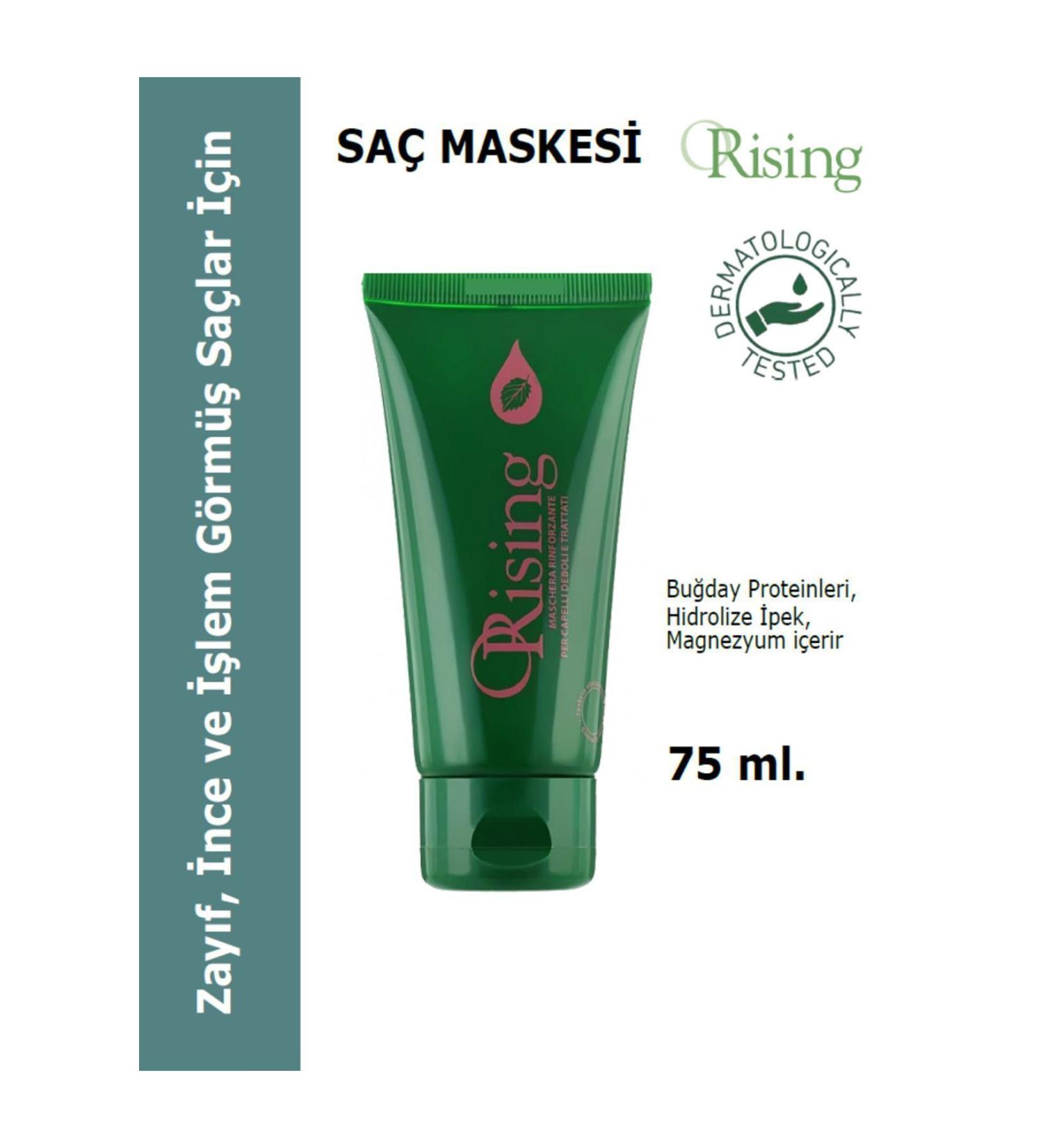 ORising R nforzante (CADUTA SERIES) - Nourishing Hair Mask for Weak Fine and Processed Hair 75 Ml.