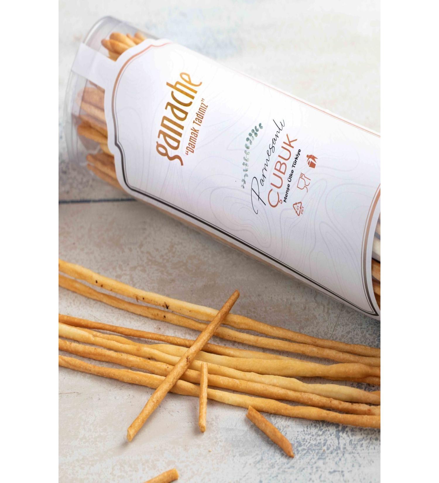 Ganache Patisserie Parmesan Sticks Salty Light Snack