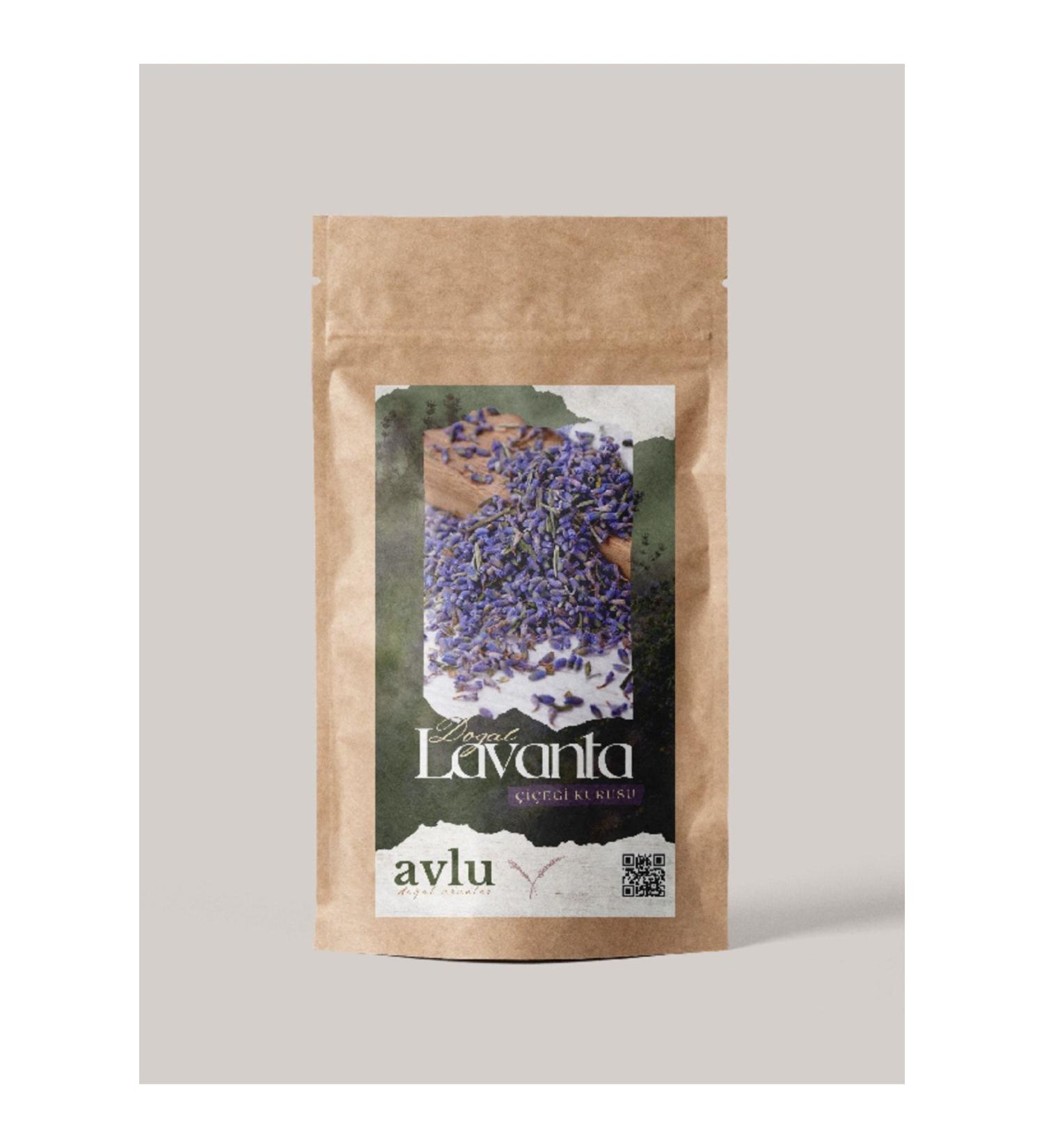 Courtyard Natural Products Lavender Flower Dried 70gr
