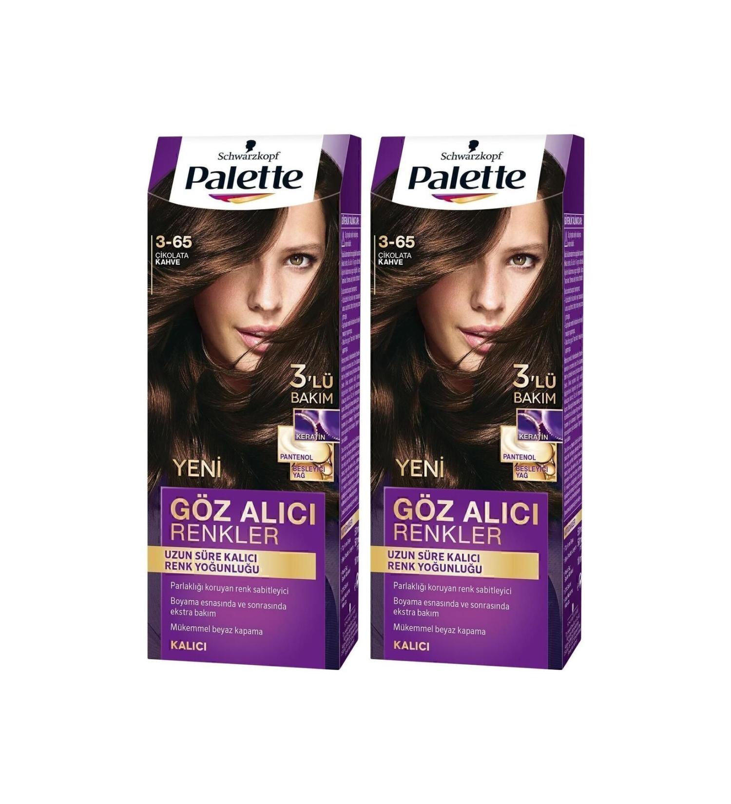 Eye-Catching Colors in Palette 3-65 Chocolate Brown X 2 Pieces - Buy Online on GoSupps.com