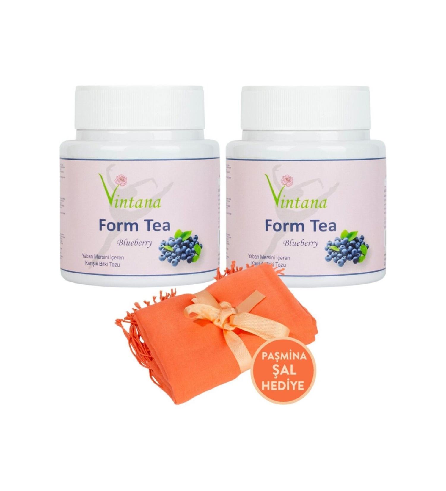 VINTANA Vintana Blueberry Mixed Herbal Powder 30 Days Use Powder 2-Pack