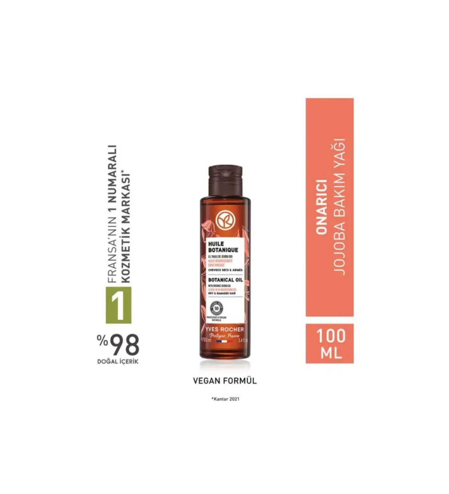 Yves Rocher Repairing Jojoba Oil / Huile Botanique - Buy Online on GoSupps.com