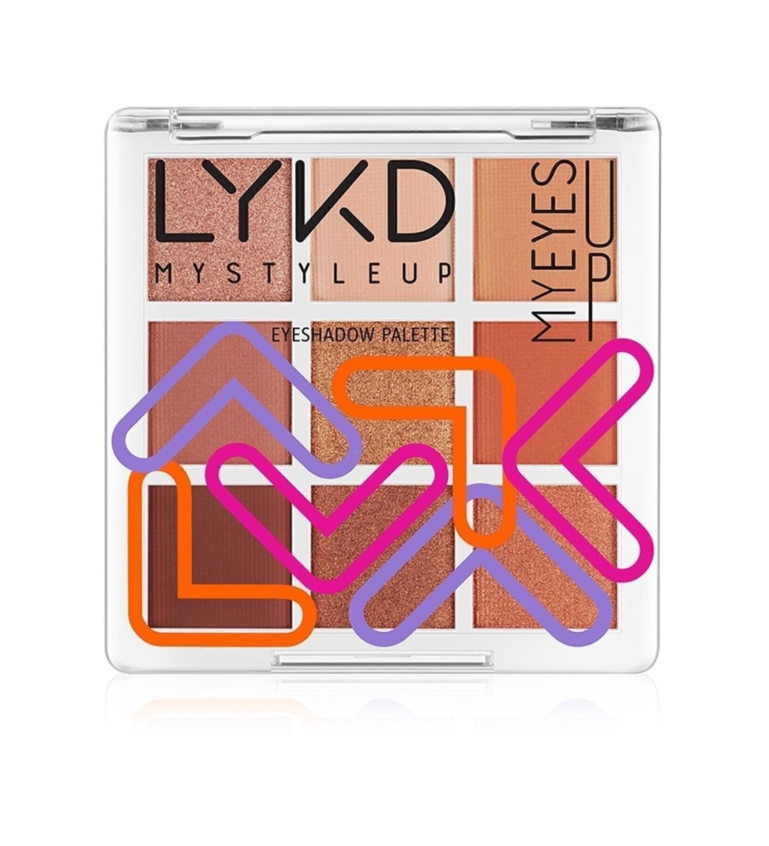 lykd 9-Pack Eyeshadow Palette 155 New Nude Eyeshadow