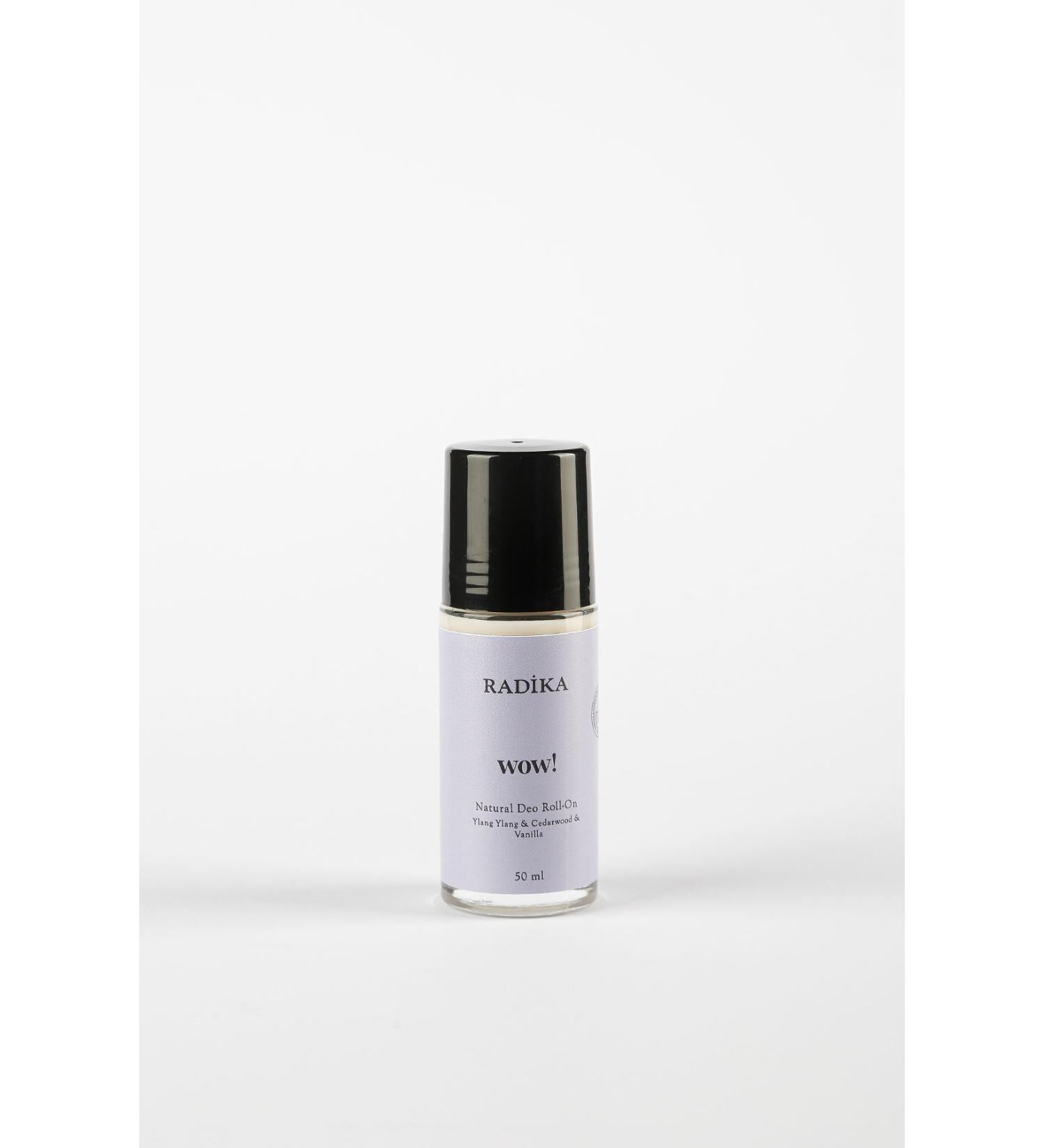 Radika Aromatherapy Natural Roll On / Women's Roll-on / Wow! / Vanilla Oil / Does Not Contain Aluminum and Paraben - Buy Online on GoSupps.com