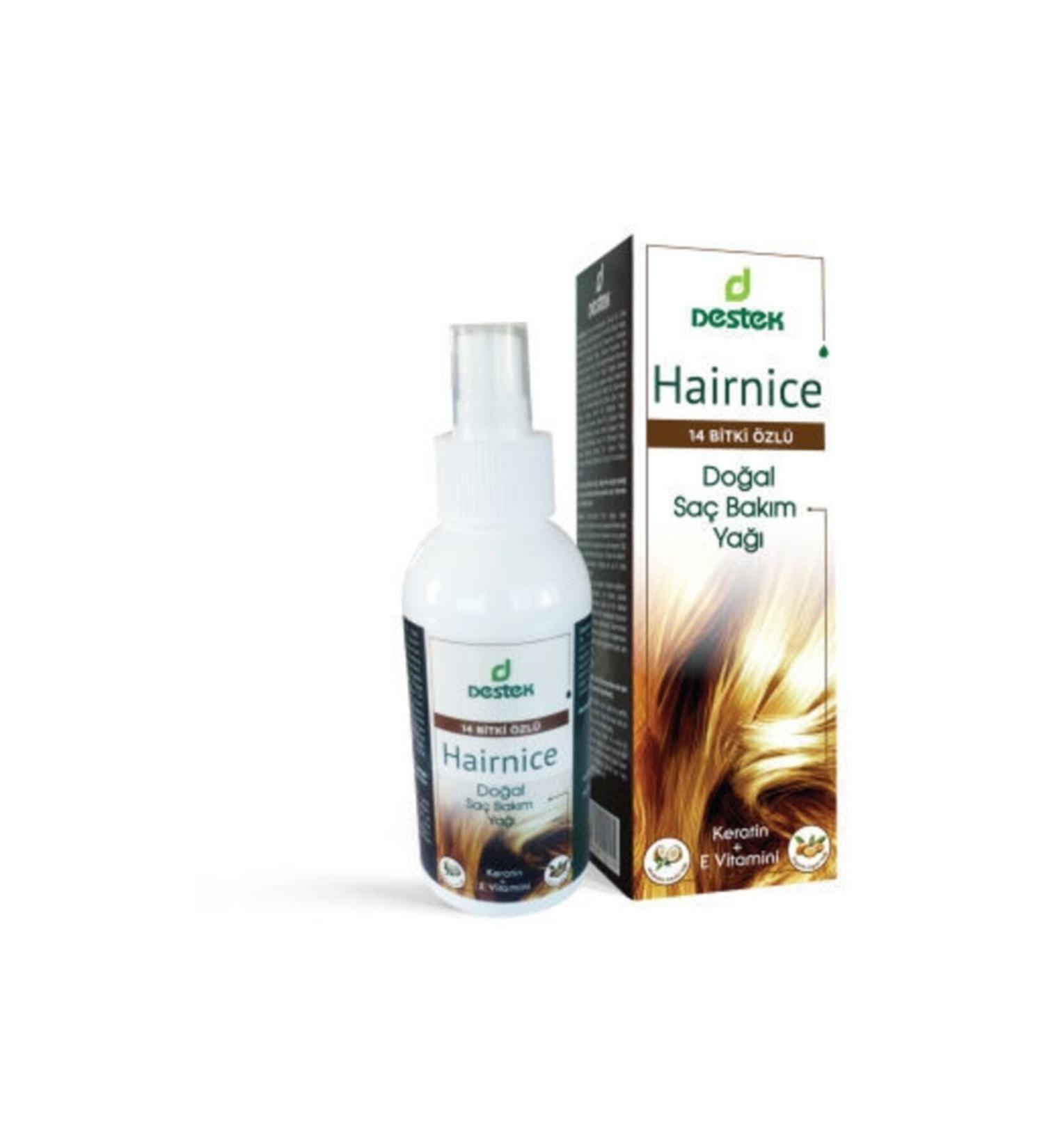 Destek Natural Hair Care Oil 150 ml (ROSEMARY ORGANIC ARGAN 14 MIX)