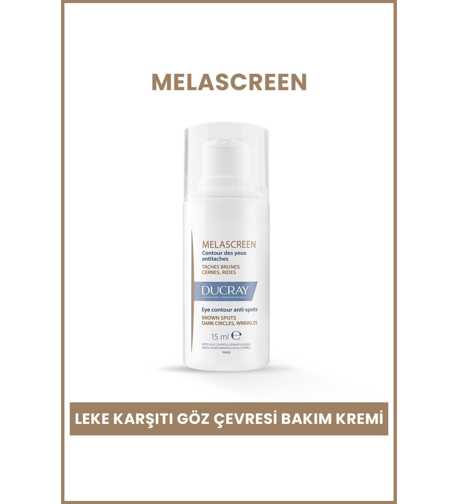 Ducray Melascreen Dark Circles and Anti-Spot Eye Contour Care Cream 15 ml - Buy Online on GoSupps.com