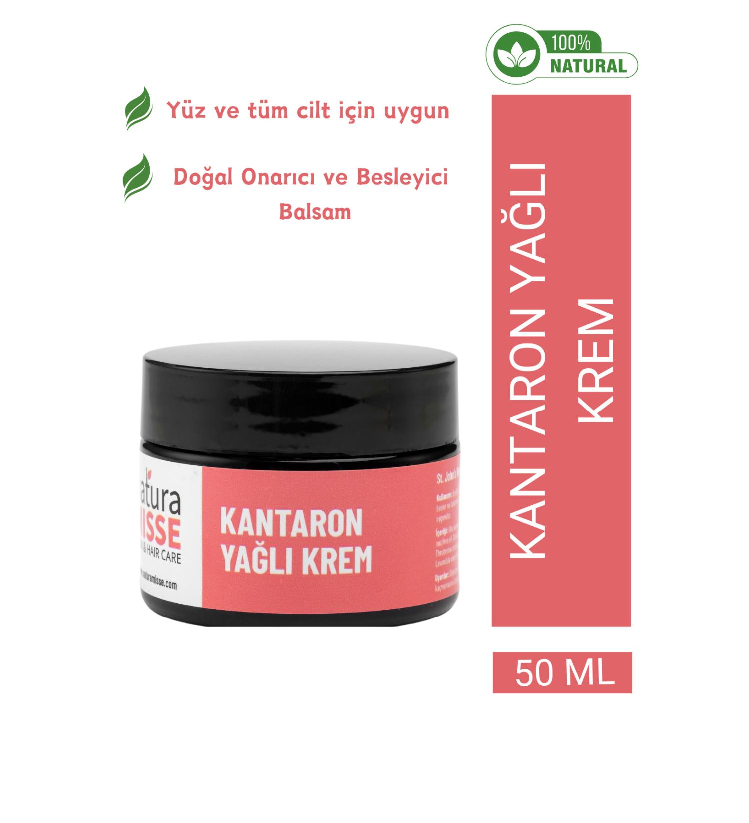 naturamisse Natural St. John's Wort Oil Cream 50 ml Wound Healing Repairing Moisturizing Multi-Purpose Cream - Buy Online on GoSupps.com