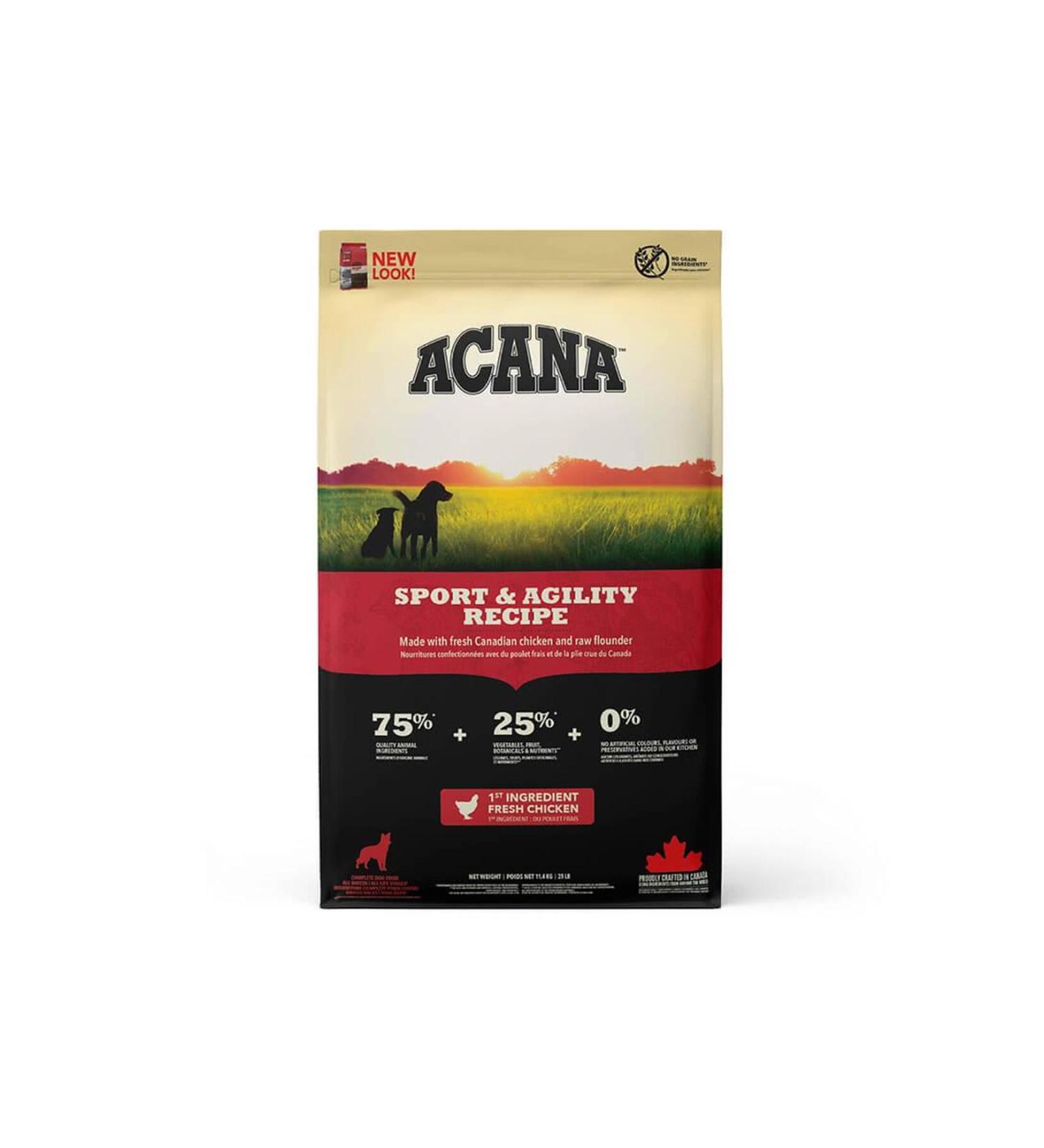 Acana Sport Agility High Performance All Breed Dog Food 11 Kg