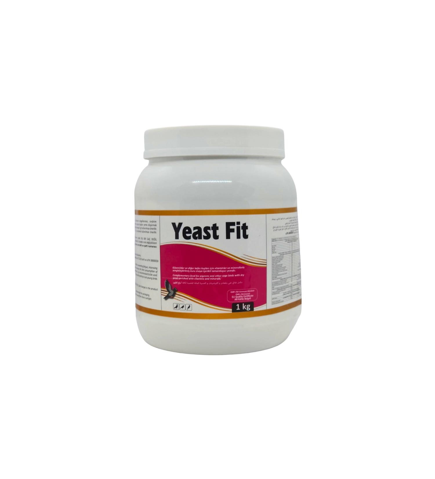Royal la Royal la Yeast Fit 1 Kg. Prebiotic with Yeast Content for Pigeons and Other Cage Birds