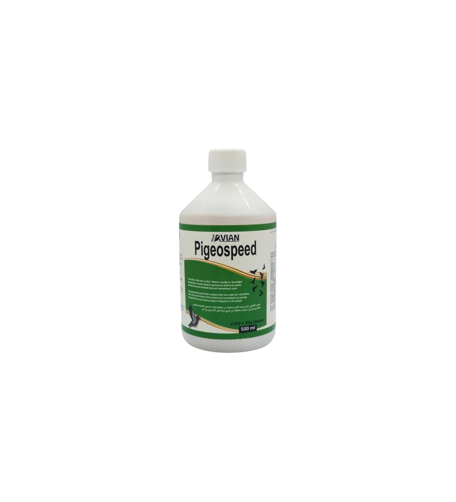 Royal la Royal la Pigeospeed 500 Ml. Flight Speed Support for Pigeons