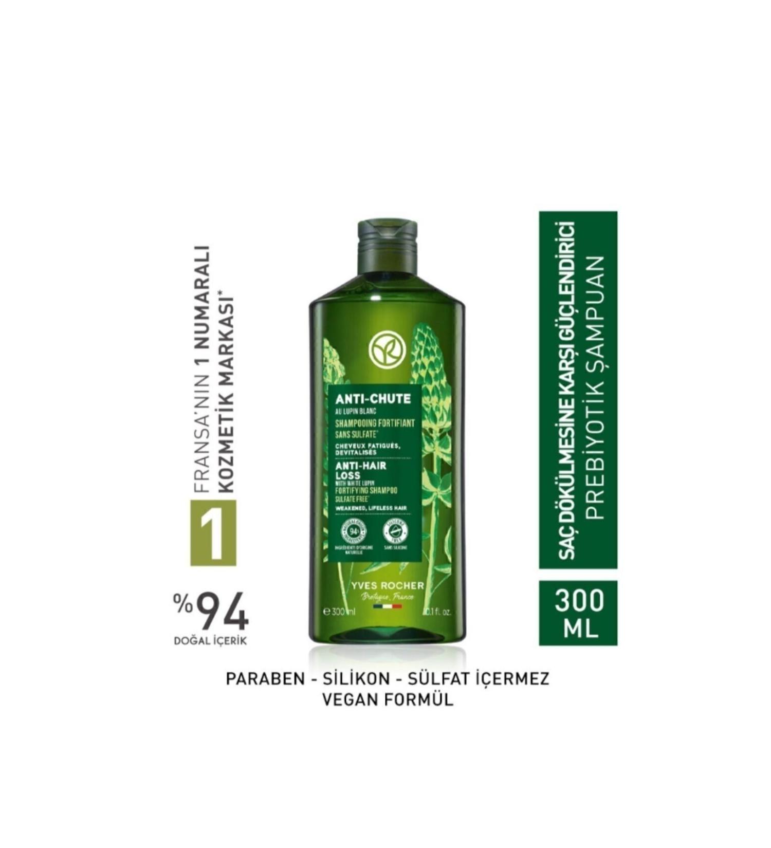 Yves Rocher Anti-Hair Loss Shampoo Anti-Chute Shampoo 300 ml