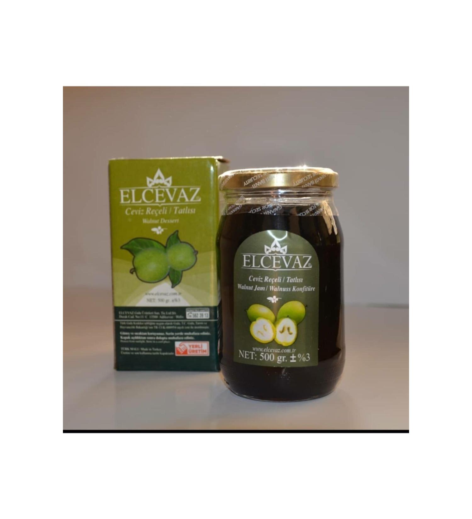 elcevaz Local Walnut Jam 500 gr
