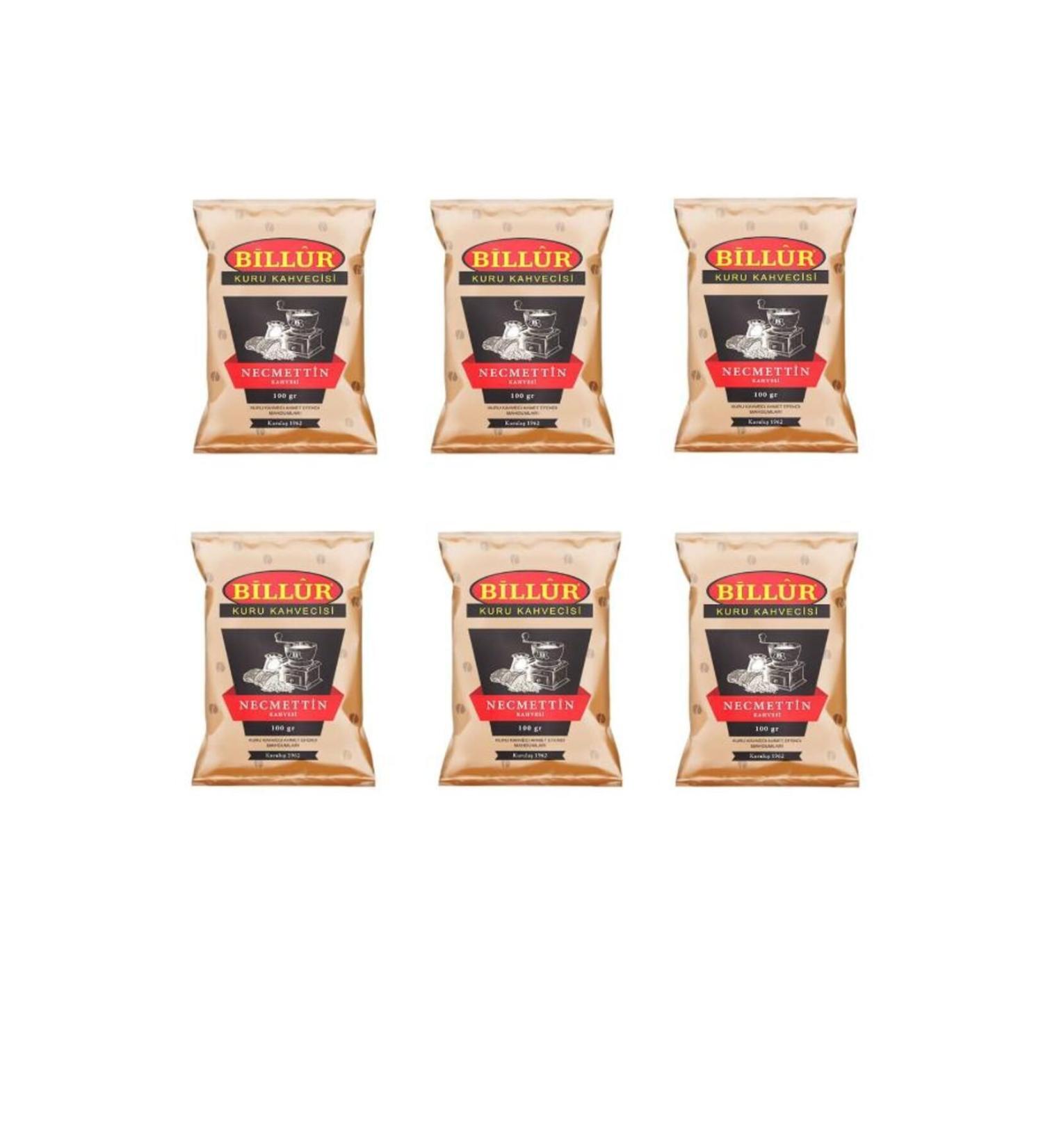 Billur Dibek Coffee 100 gr 6-pack Necmettin Coffee - Buy Online on GoSupps.com