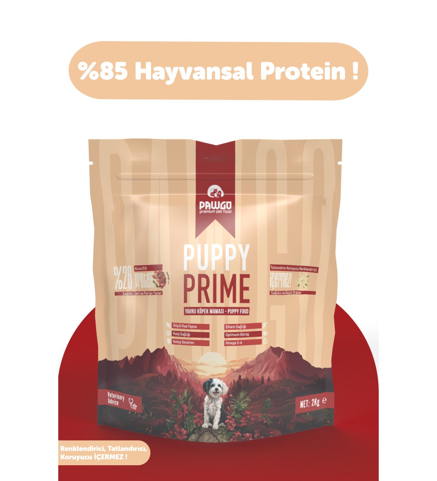 PAWGO Puppy Prime 2 Kg | Lamb Meat | Puppy Food - Buy Online on GoSupps.com