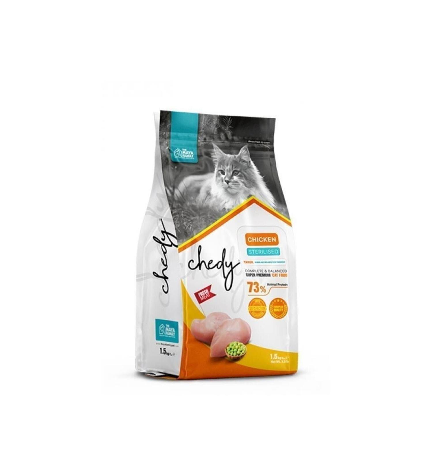 Chedy Chicken Adult Cat 1.5 Kg 1 Piece