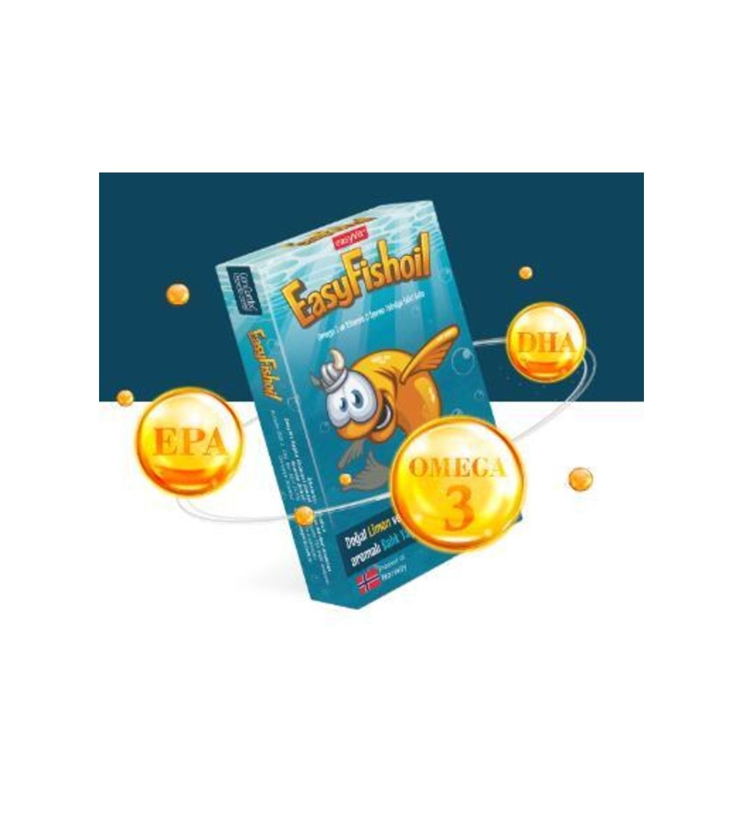 EASYVIT Easyfishoil Omega 3 30 Chewable Gel