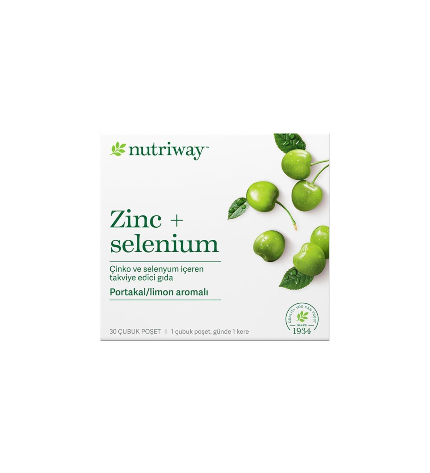 AMWAY NUTRILITE Zinc + selenium Nutriway Zinc and Selenium Supplementary Food