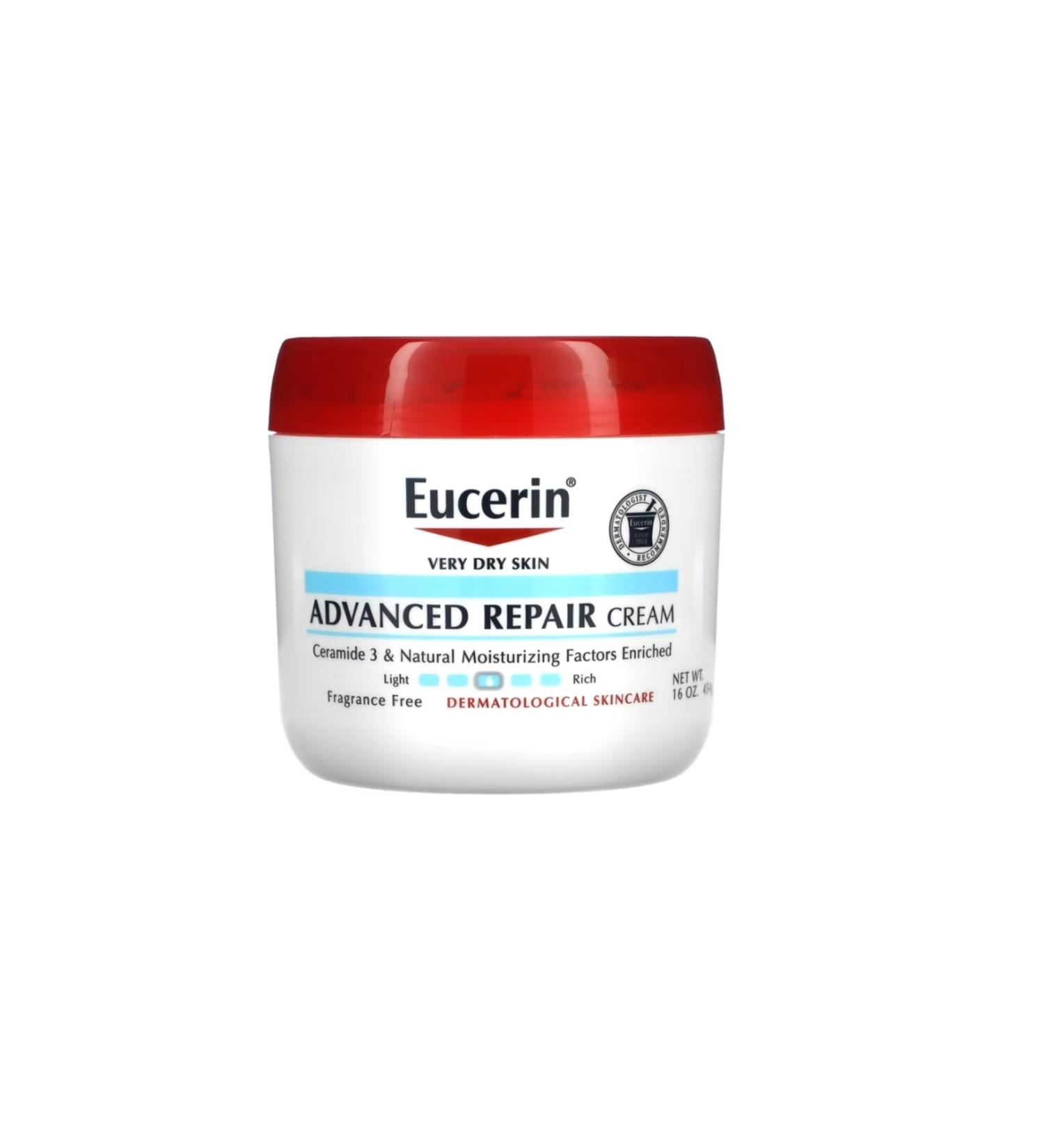 Eucerin Advanced Repair Cream Fragrance Free 16 oz (454 g) usa934.
