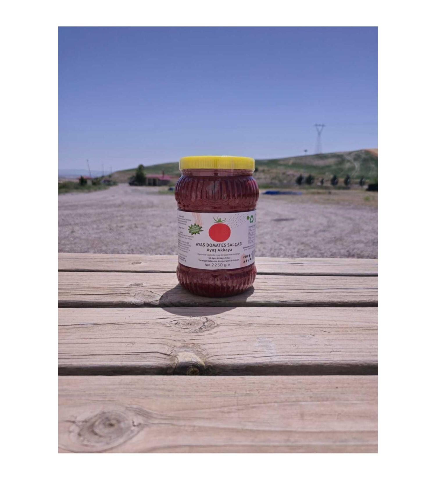 Aya Akkaya Tomato Paste Aya Akkaya Natural Tomato Paste New Season 2024 Summer Season 2250 G